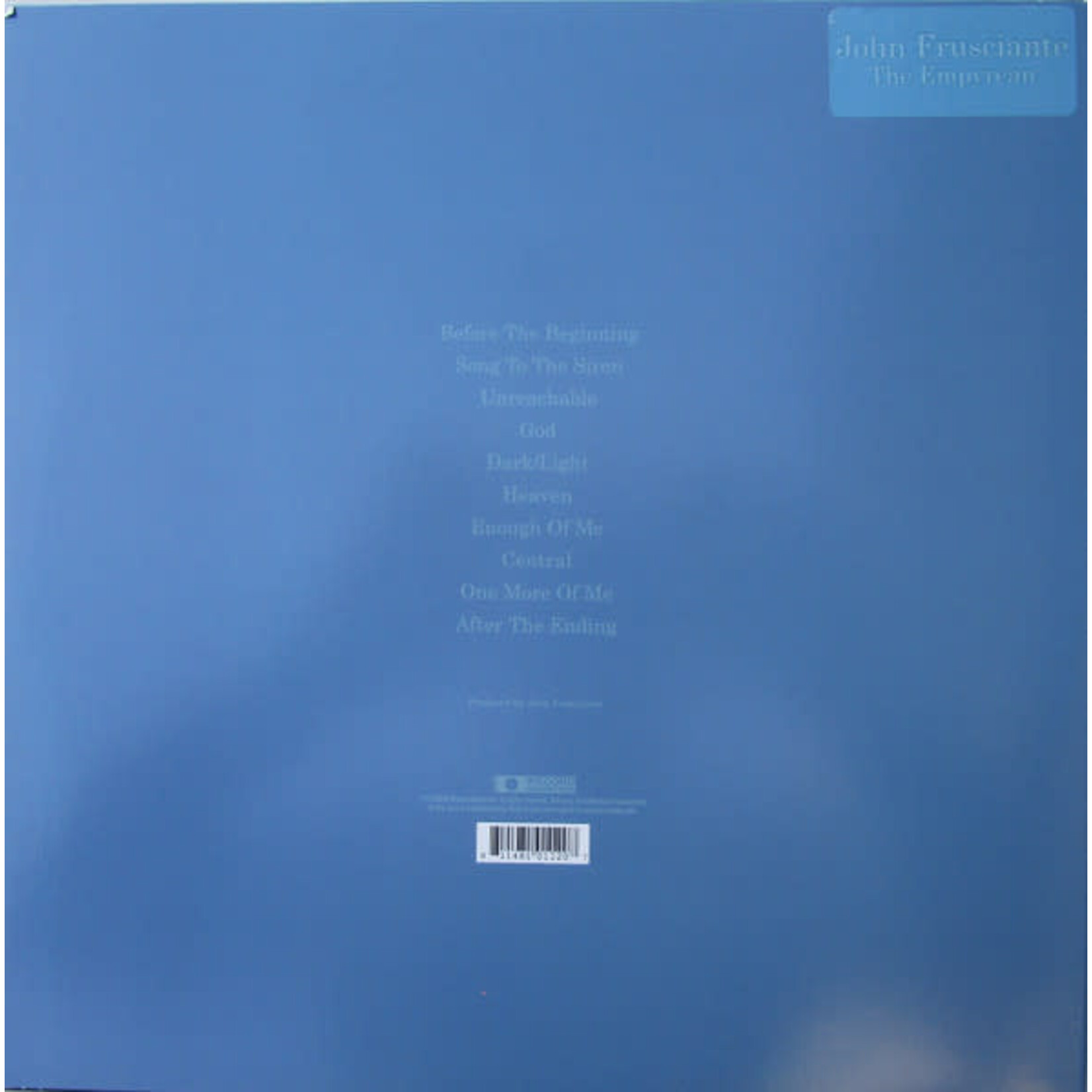 [Kollectible Vinyl] Frusciante, John: The Empyrean [KOLLECTIBLE]
