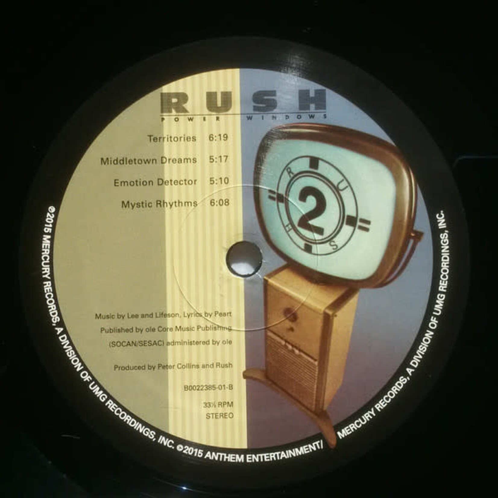 [Kollectible Vinyl] Rush: Power Windows [KOLLECTIBLE]