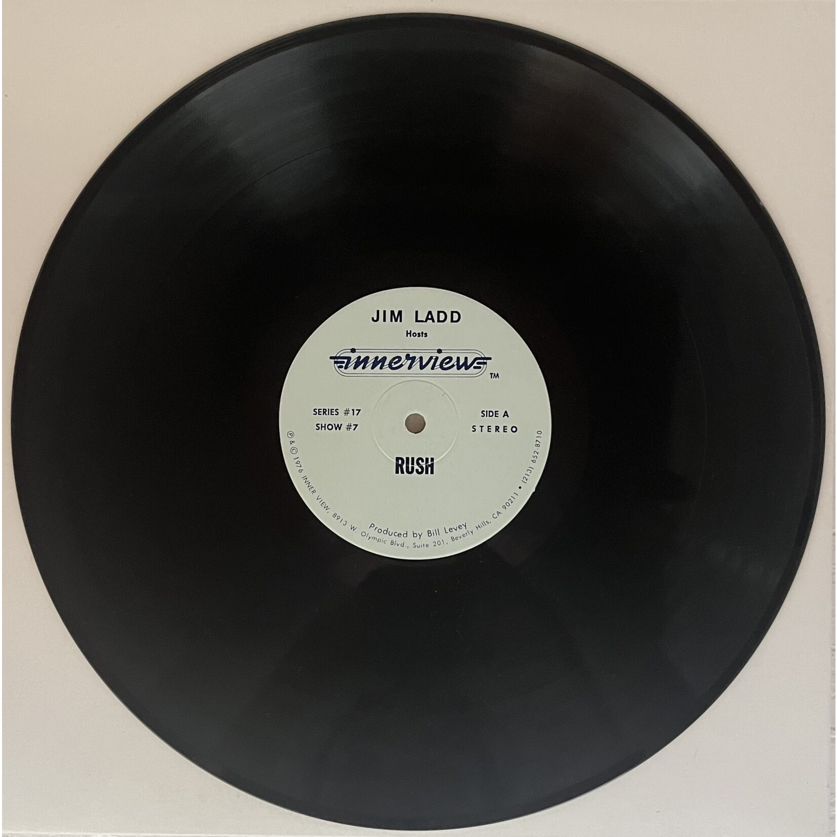 [Kollectible Vinyl] Rush: Jim Ladd Hosts Innerview - Rush (1980, USA, Rush Interview, VG+)  [INNERVIEW]
