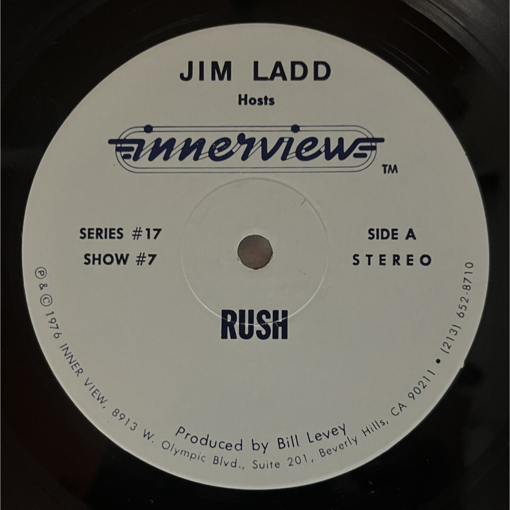 [Kollectible Vinyl] Rush: Jim Ladd Hosts Innerview [KOLLECTIBLE]