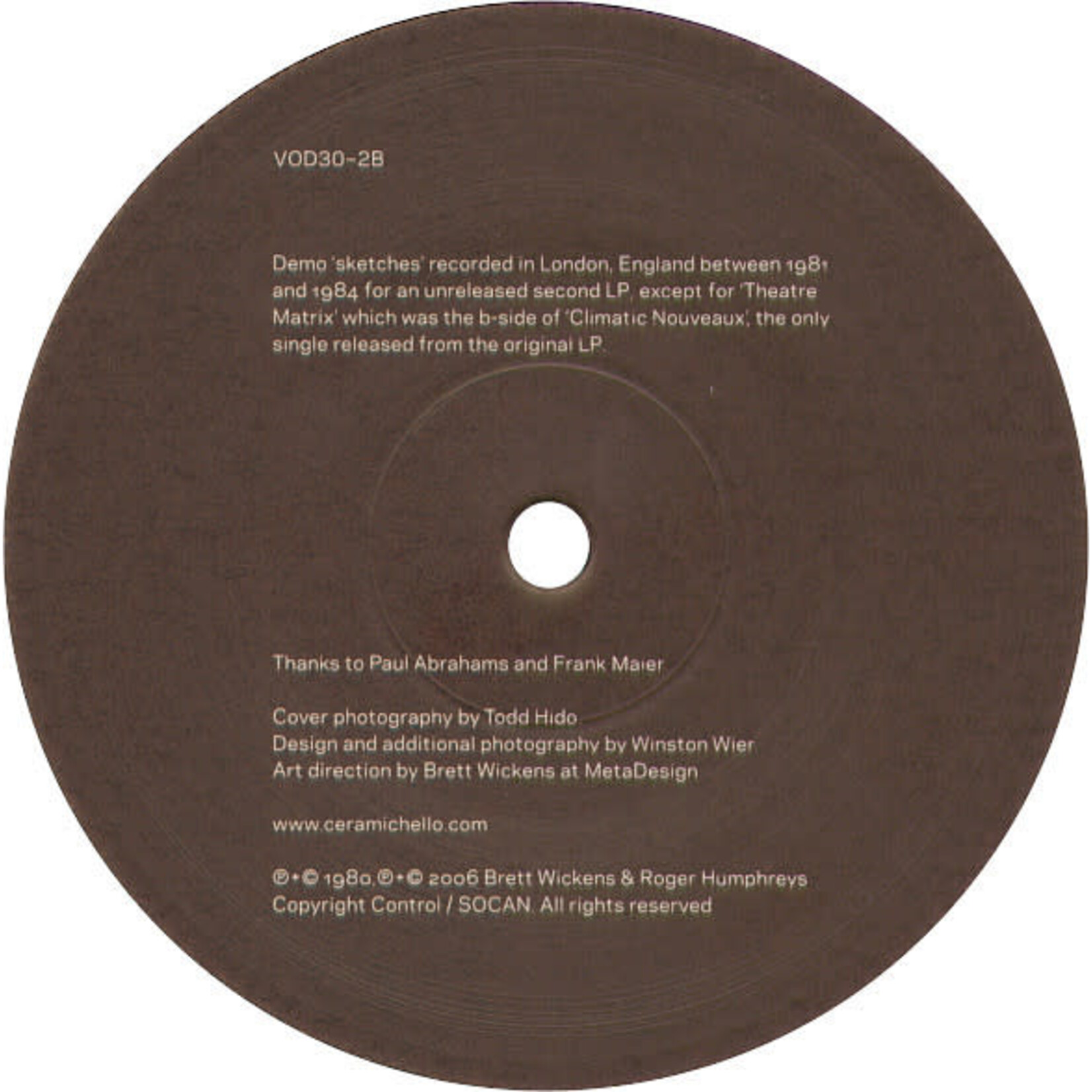 [Kollectible Vinyl] Ceramic Hello: The Absence Of A Canary V1.1 [KOLLECTIBLE]