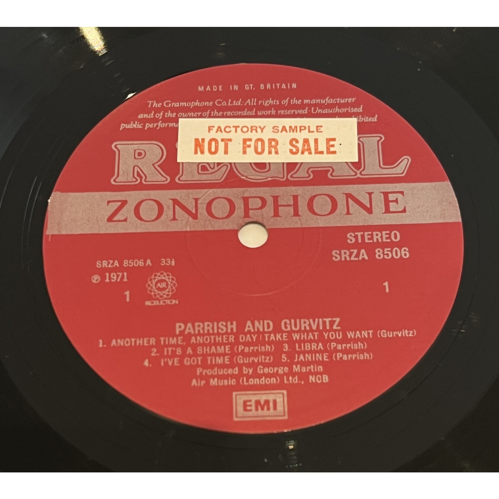 [Kollectible Vinyl] Parrish & Gurvitz: Parrish & Gurvitz [KOLLECTIBLE]