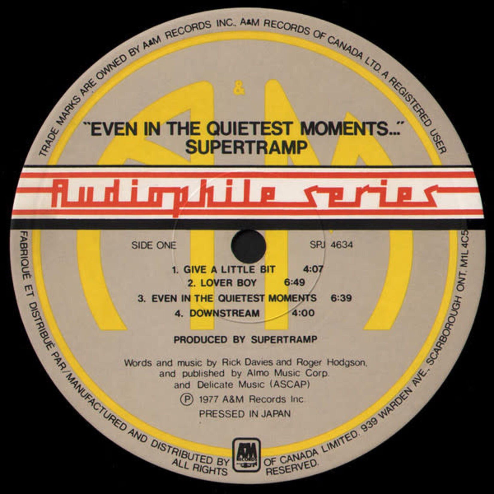 [Kollectible Vinyl] Supertramp: Even In The Quietest Moments... [KOLLECTIBLE]