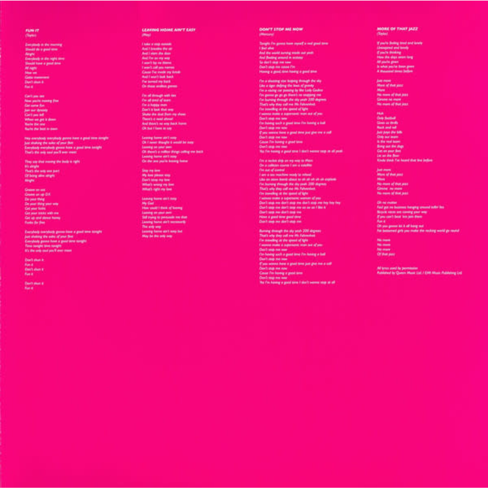 [Kollectible Vinyl] Queen: Jazz [KOLLECTIBLE]