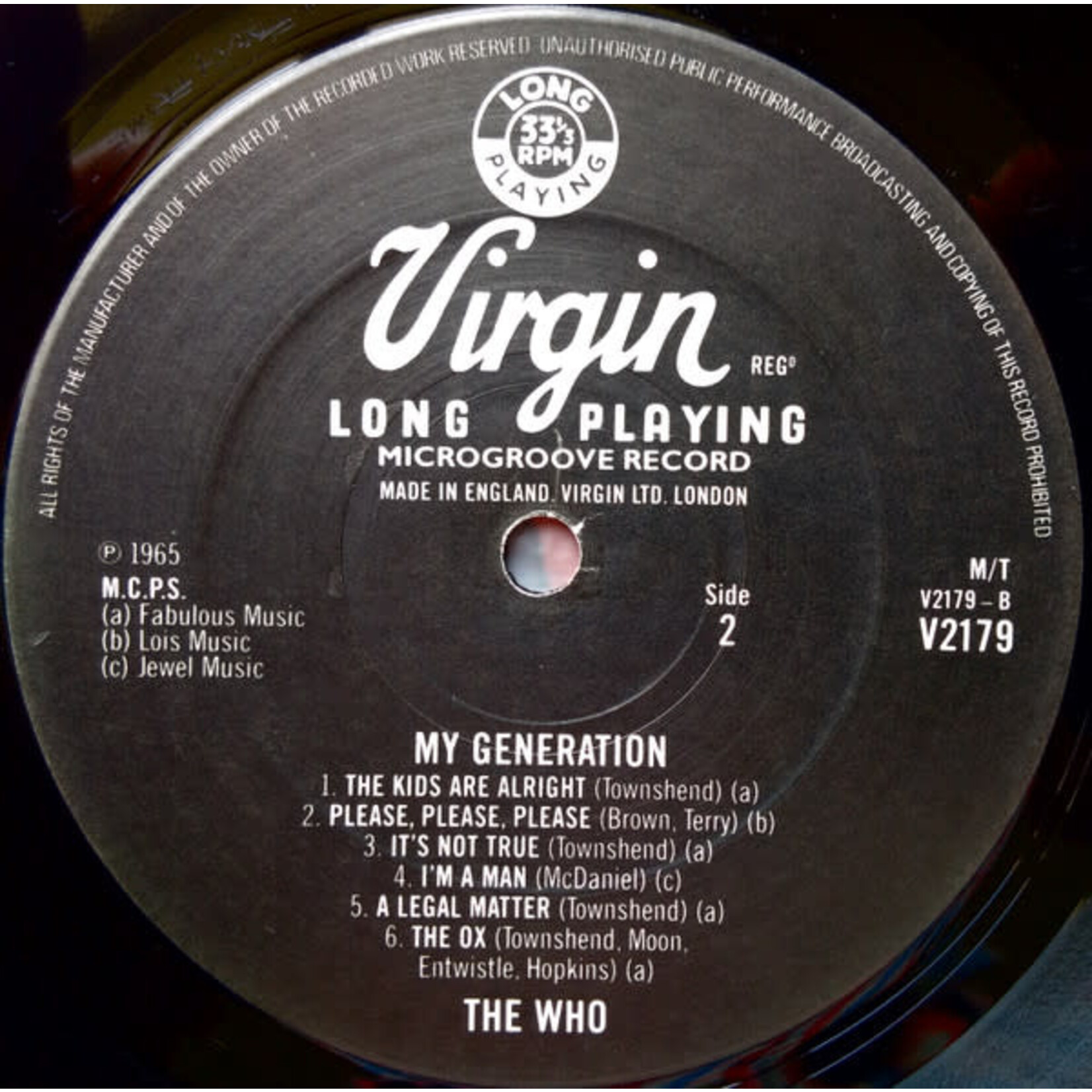 [Kollectible Vinyl] Who, The: My Generation [KOLLECTIBLE]