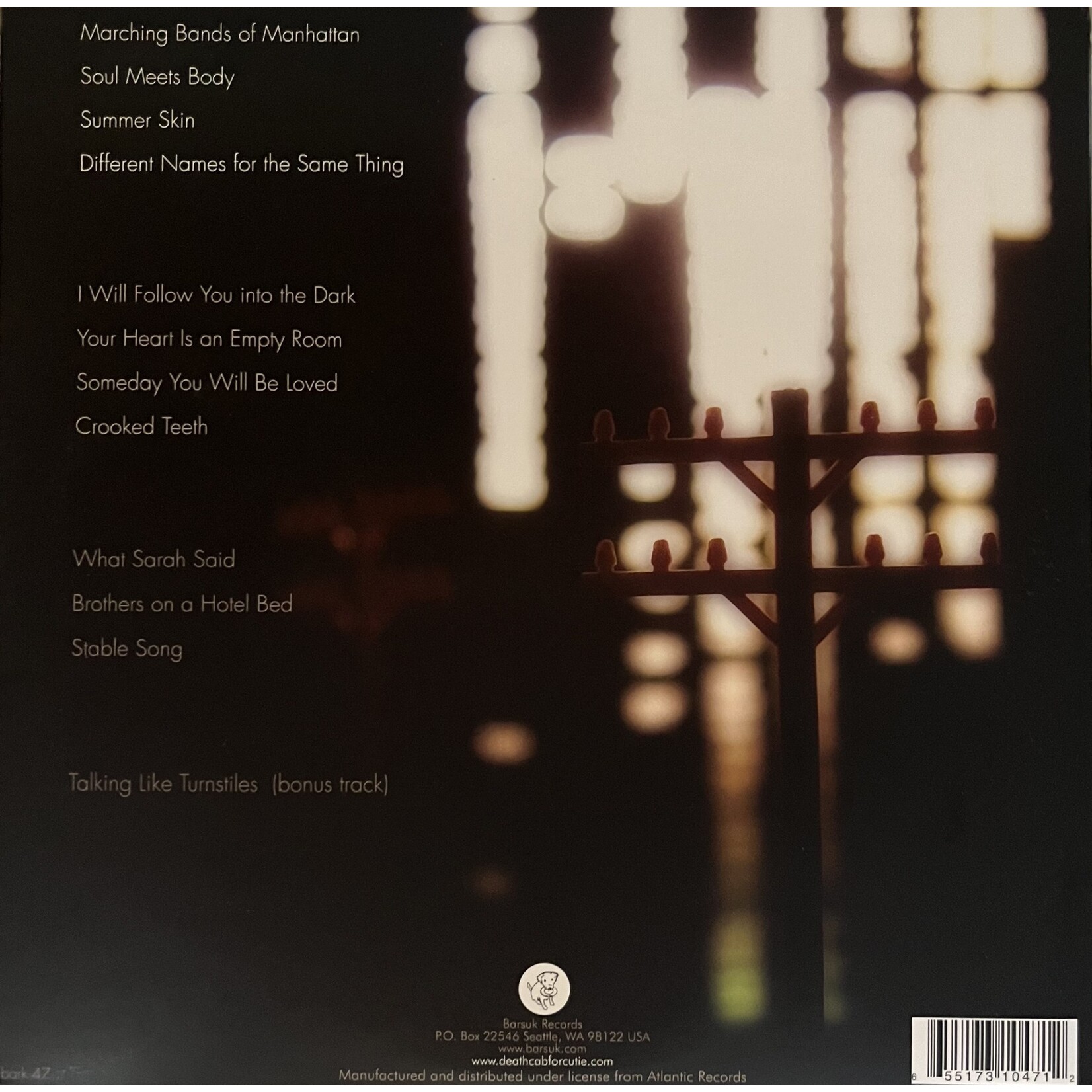 [Kollectible Vinyl] Death Cab For Cutie: Plans {KOLLECTIBLES}