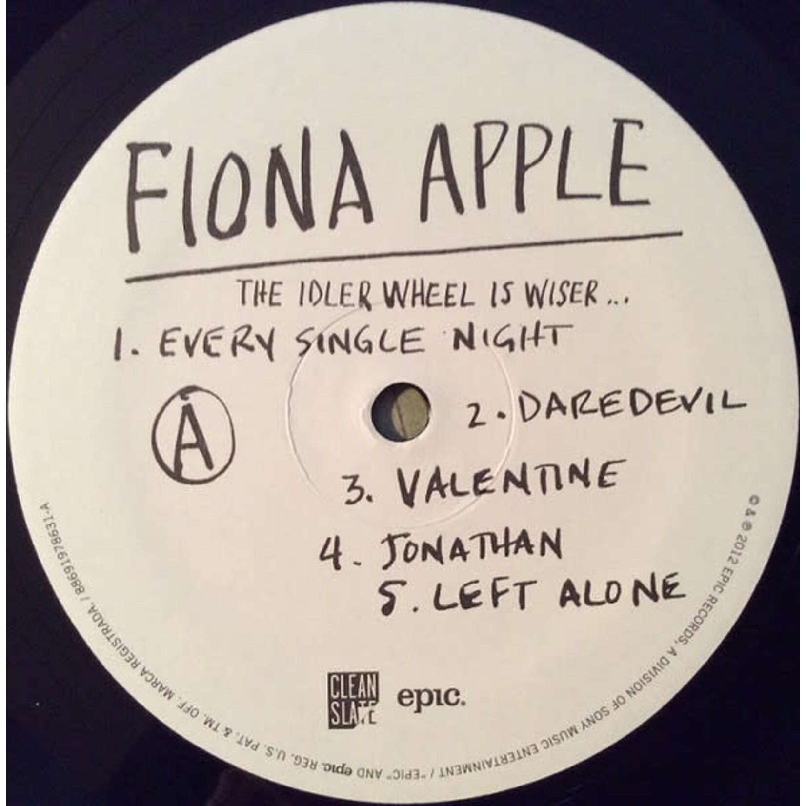 [Kollectibles] Apple, Fiona: The Idler Wheel Is Wiser Than The Driver Of The Screw And Whipping Cords Will Serve You More Than Ropes Will Ever Do {KOLLECTIBLES}