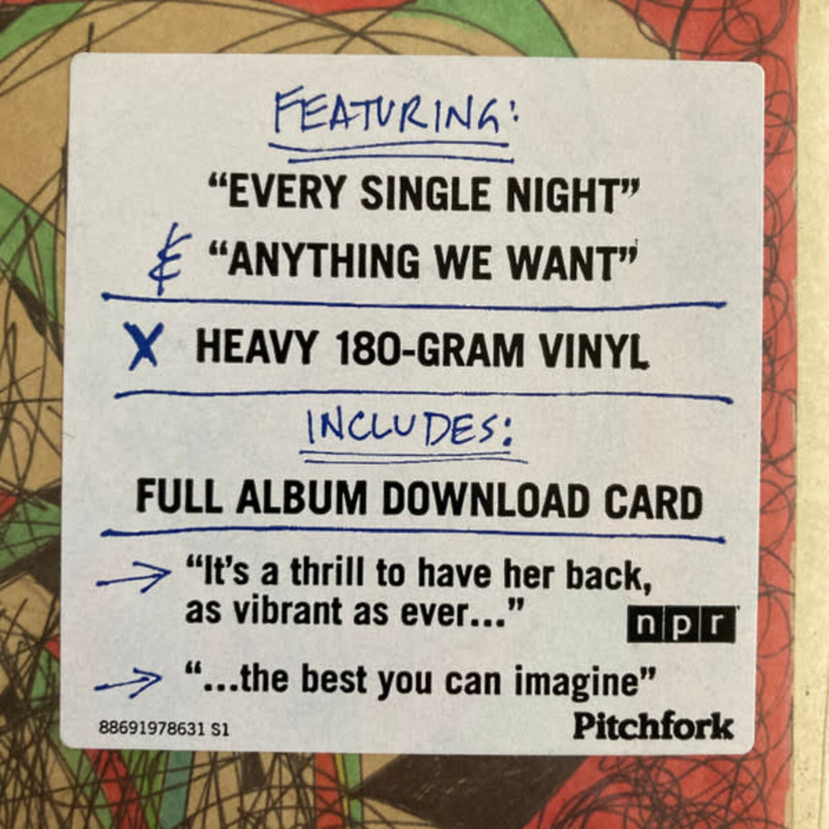 [Kollectible Vinyl] Apple, Fiona: The Idler Wheel Is Wiser Than The Driver Of The Screw And Whipping Cords Will Serve You More Than Ropes Will Ever Do (2012, USA, Sealed) [EPIC]