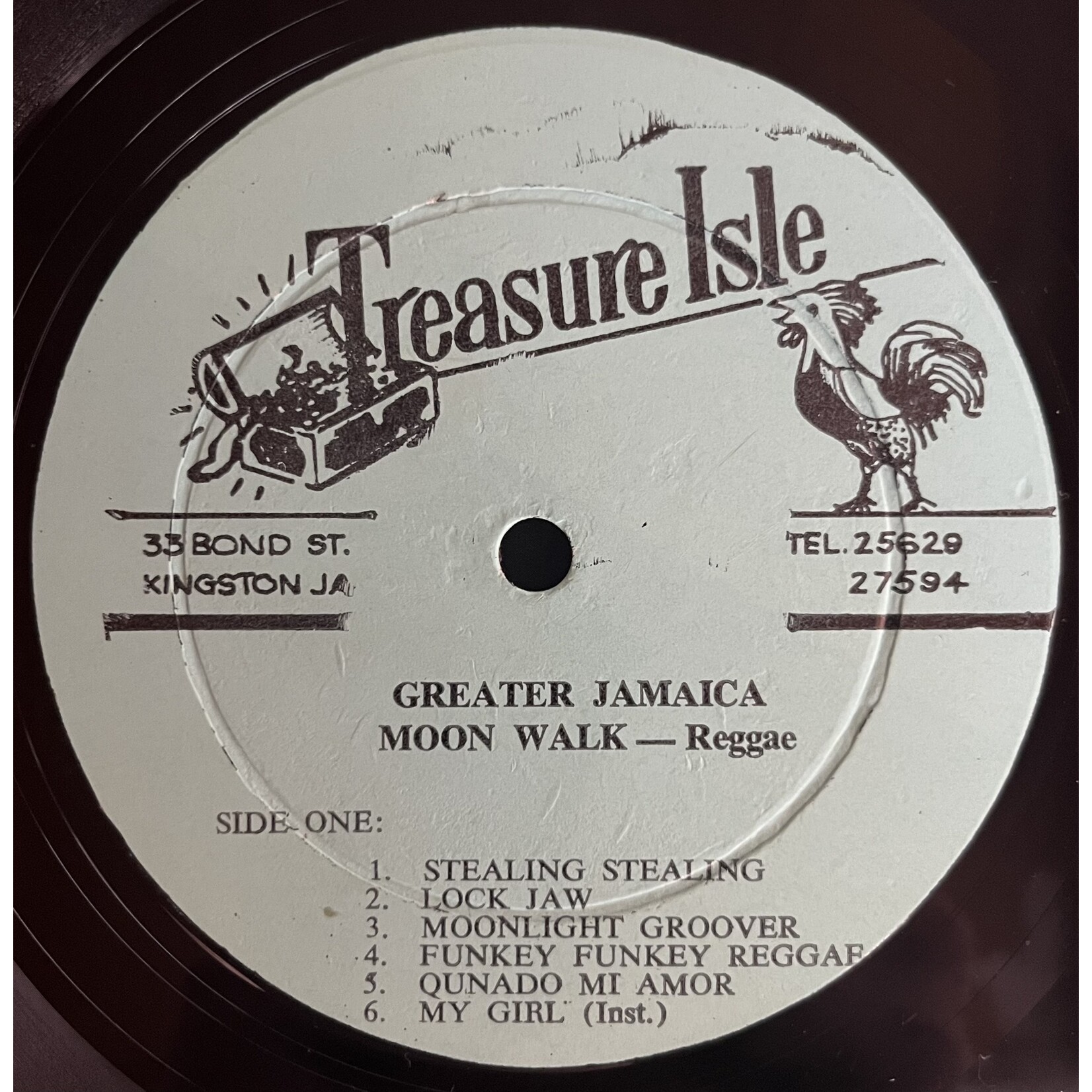 [Kollectible Vinyl] McCook, Tommy: Greater Jamaica Moon Walk - Reggay {KOLLECTIBLES}