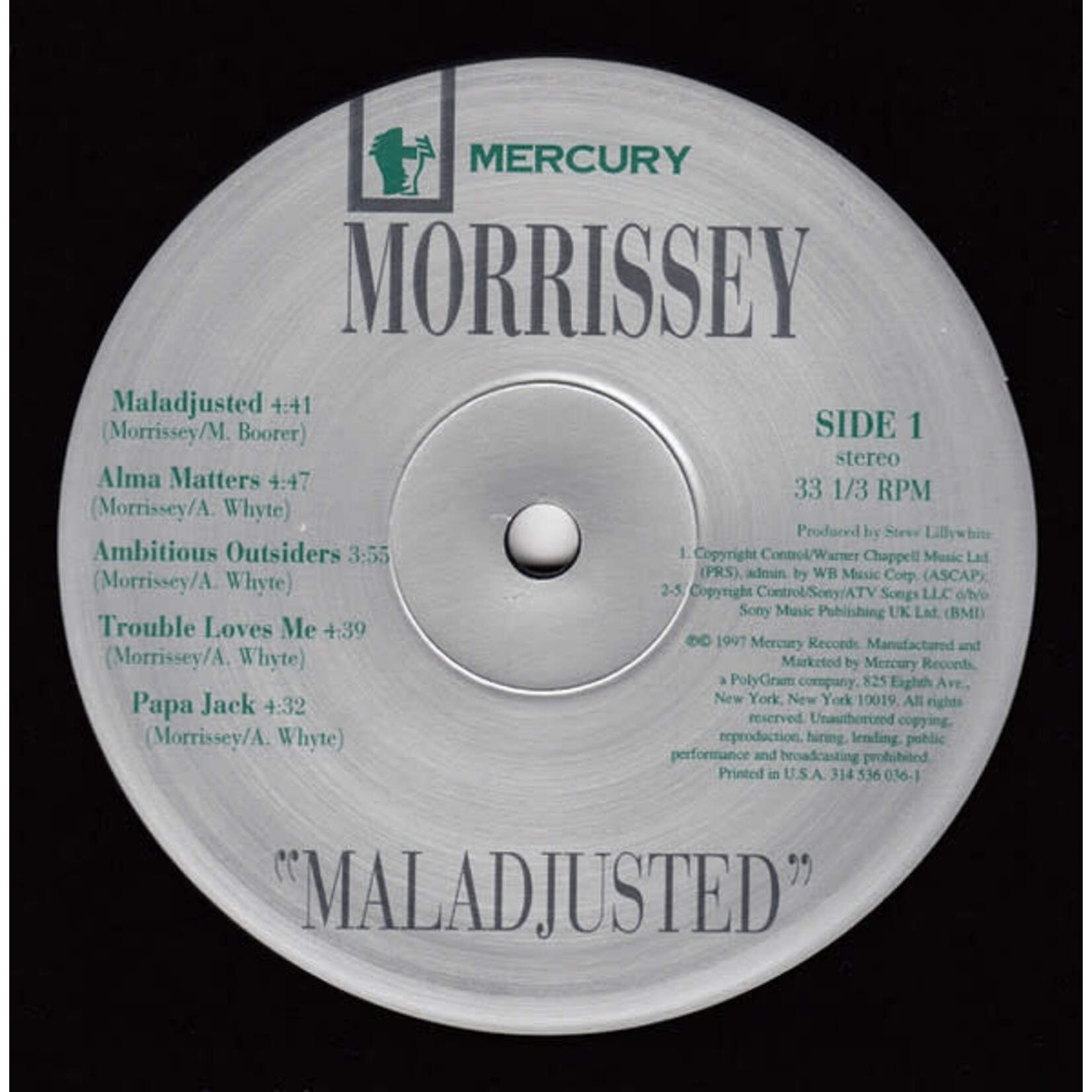 [Kollectible Vinyl] Morrissey: Maladjusted [KOLLECTIBLE]