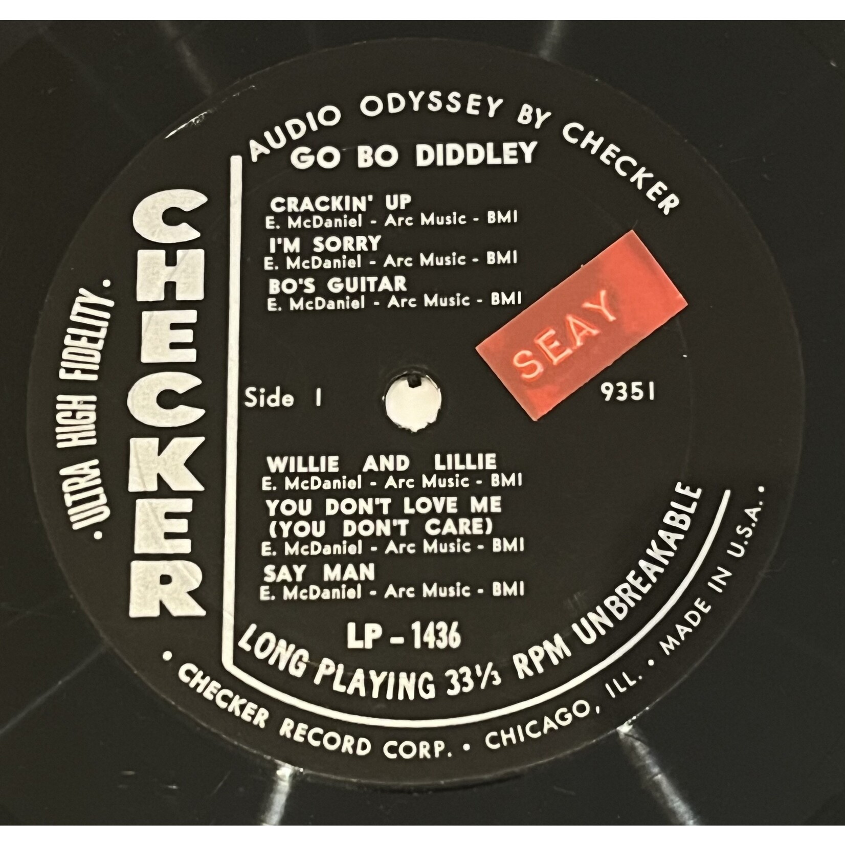 [Kollectible Vinyl] Diddley, Bo: Go Bi Diddley (1959, USA, 50s/60s, VG+) [CHECKER]