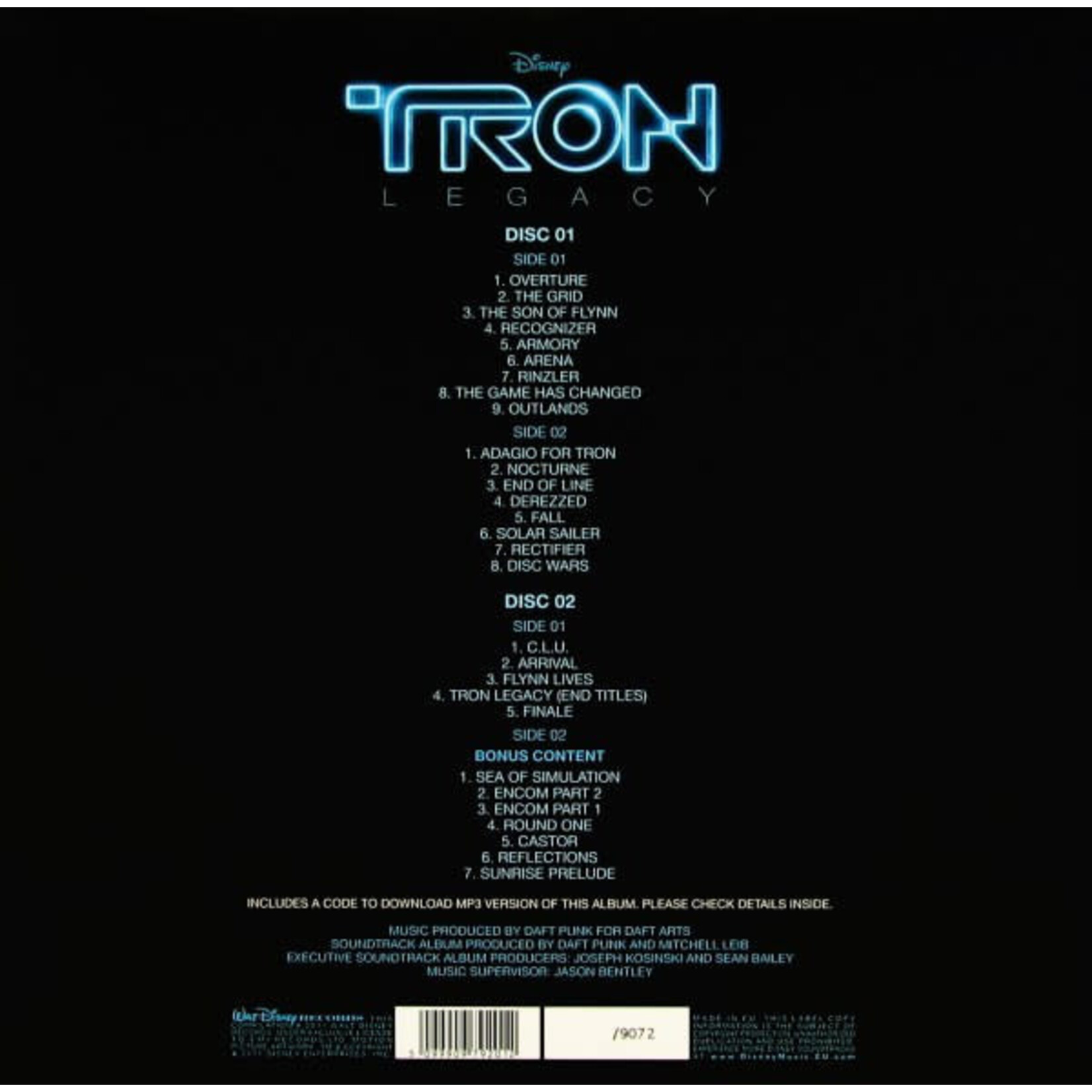 [Kollectible Vinyl] Daft Punk: TRON: Legacy(Vinyl Edition Motion Picture Soundtrack) {KOLLECTIBLES}