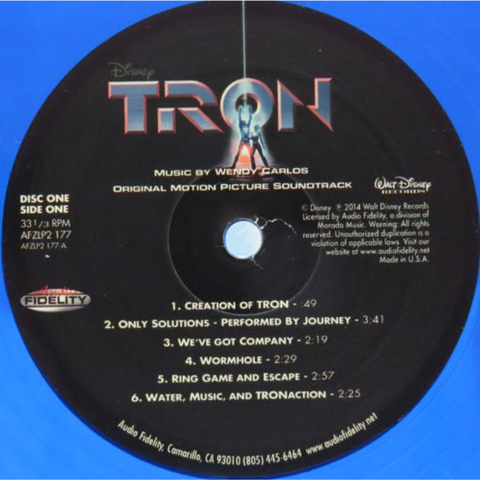 [Kollectible Vinyl] Carlos, Wendy: Tron OST [KOLLECTIBLE]