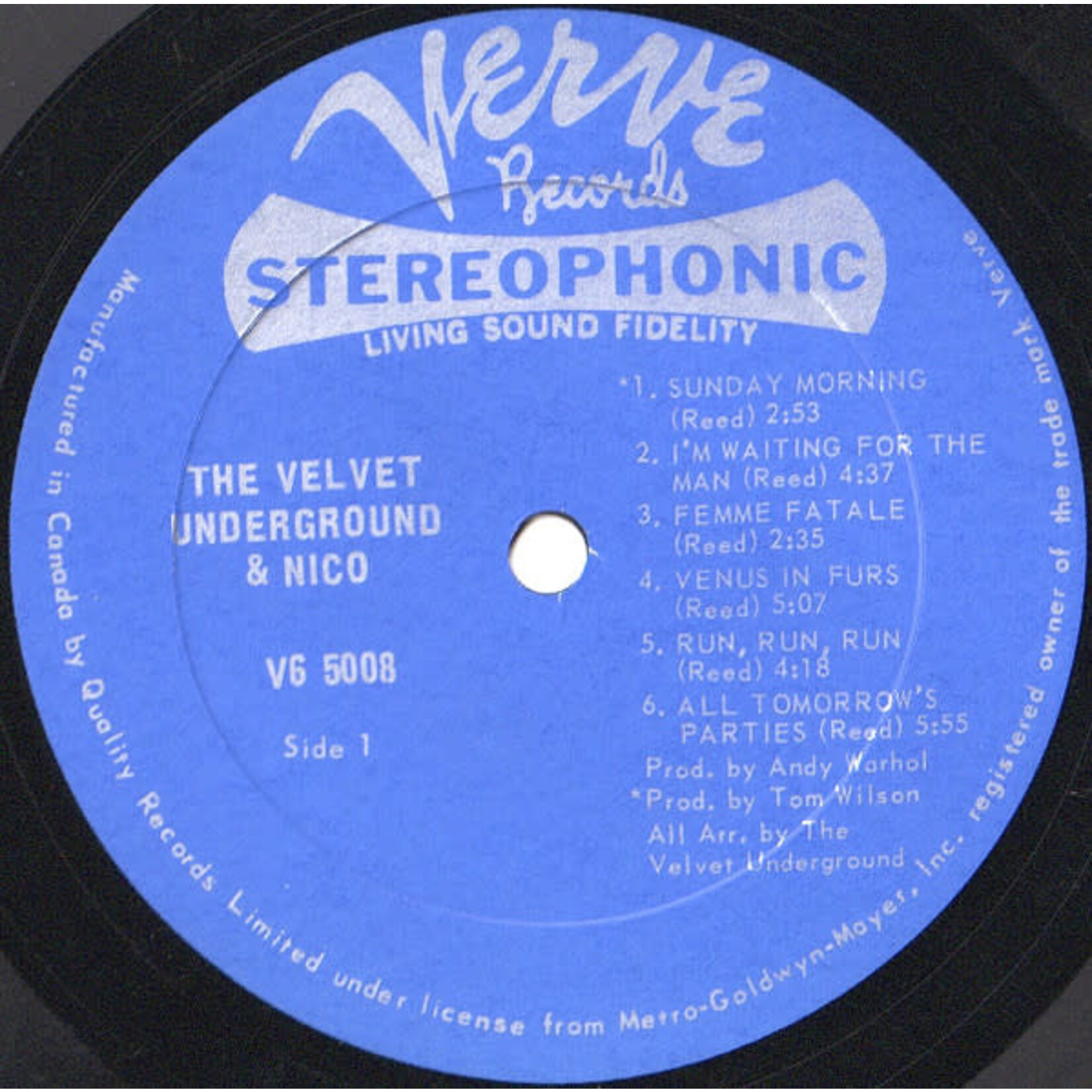 [Kollectible Vinyl] The Velvet Underground & Nico: The Velvet Underground & Nico [KOLLECTIBLE]