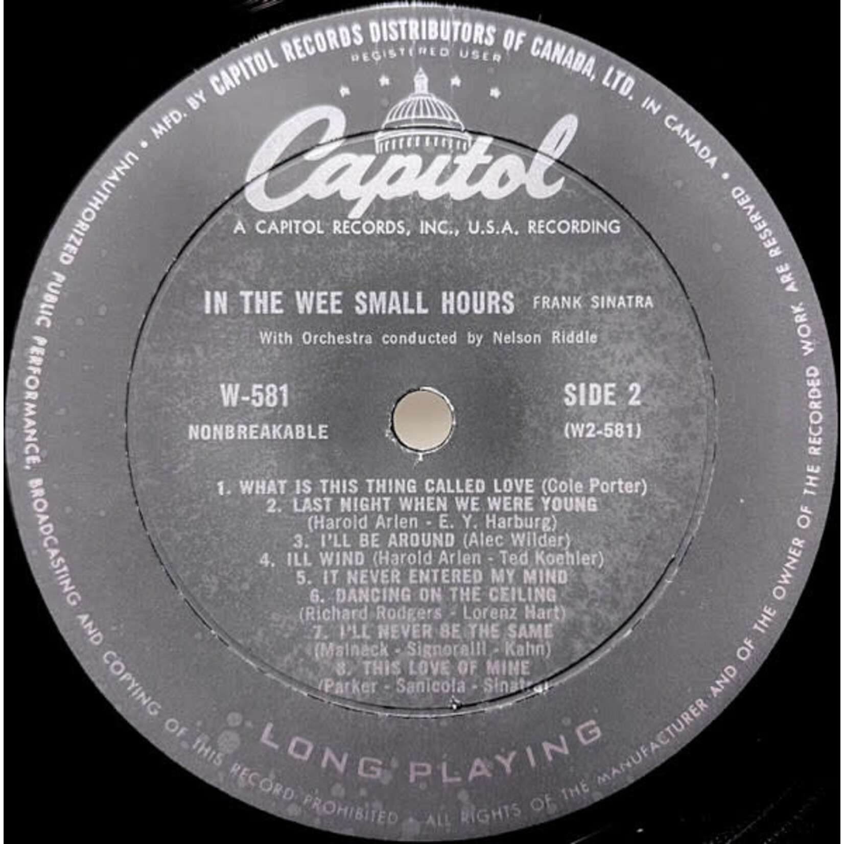 [Kollectible Vinyl] Sinatra, Frank: In The Wee Small Hours [KOLLECTIBLE]