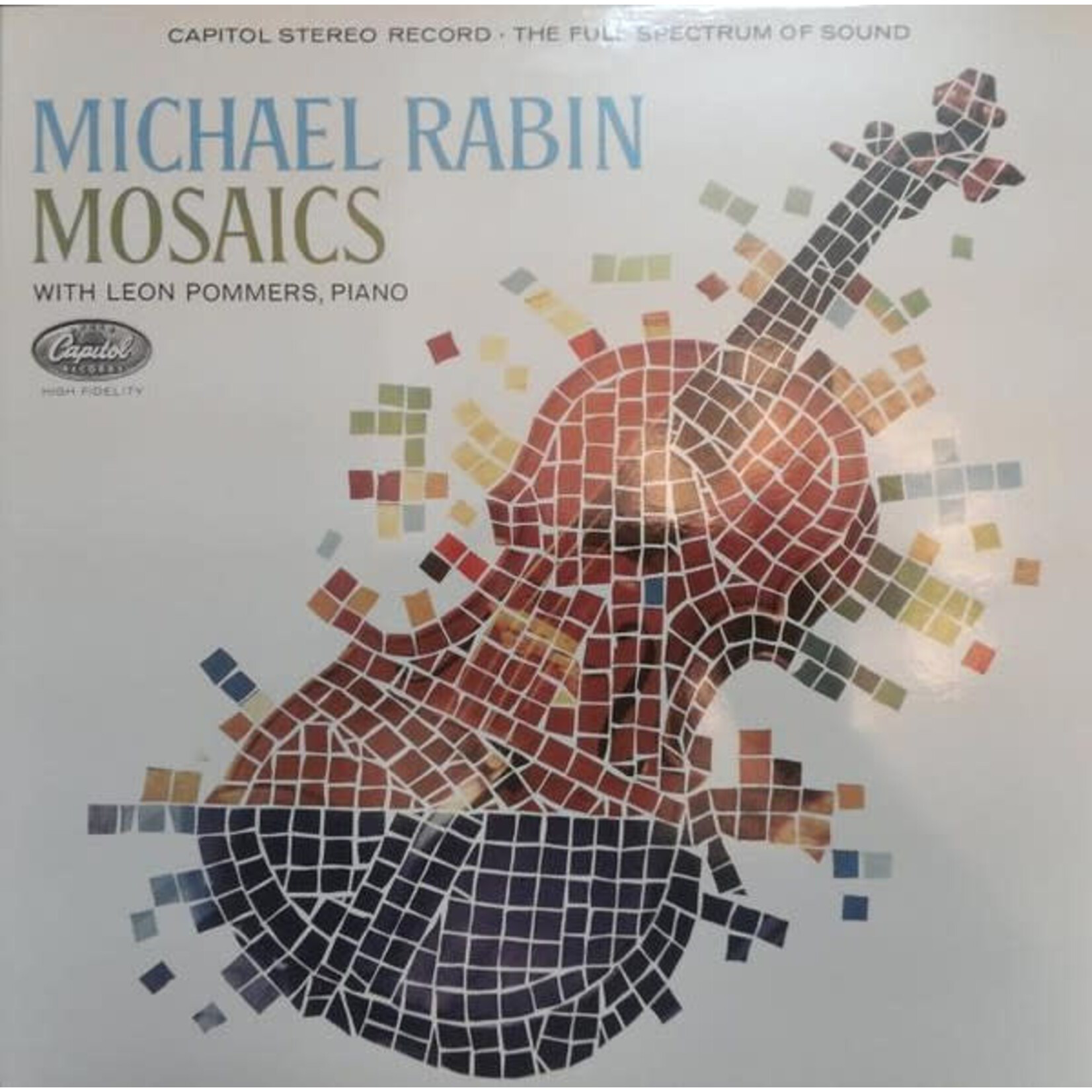Rabin, Michael w/ Leon Pommers: Mosaics (1959, Canada, Sleeve VG, Disc VG+, w/ Company Inner) [KOLLECTIBLE]