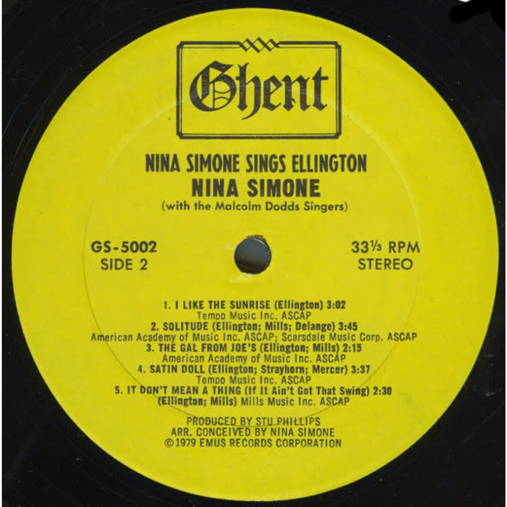 [Kollectible Vinyl] Simone, Nina: Nina Simone Sings Ellington [KOLLECTIBLES]