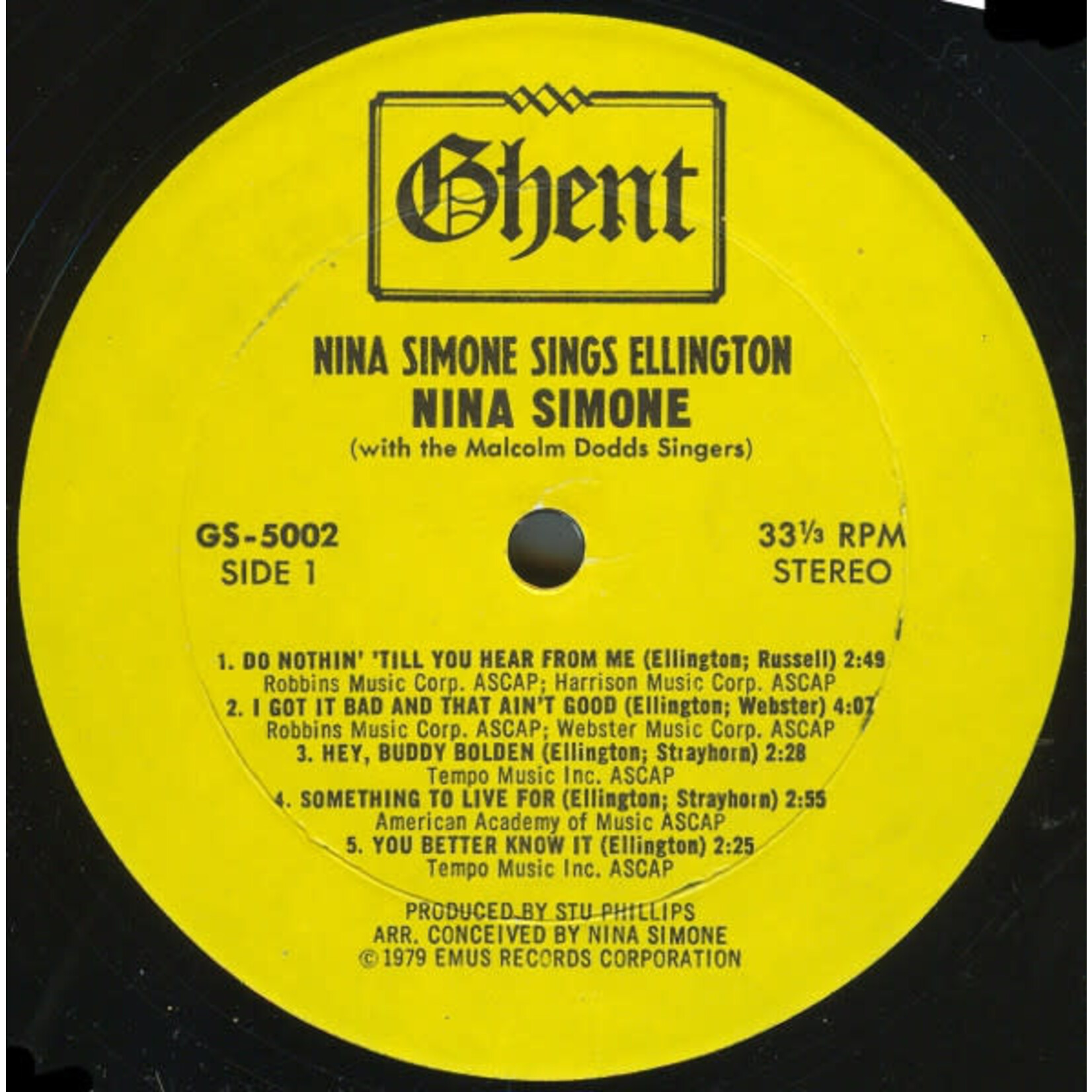 [Kollectible Vinyl] Simone, Nina: Nina Simone Sings Ellington [KOLLECTIBLES]