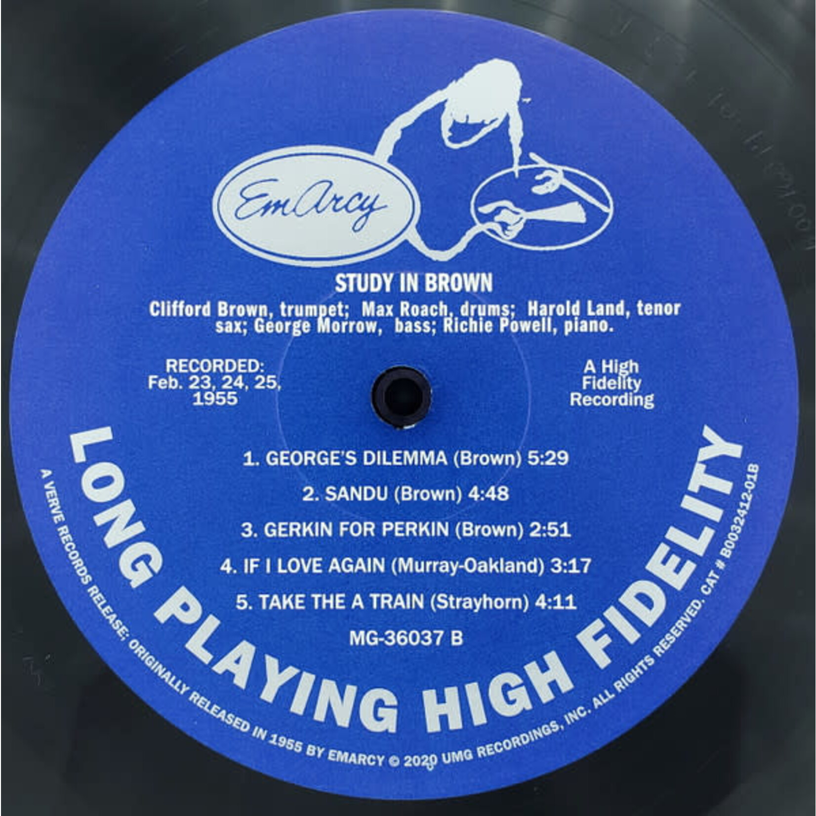 [Kollectible Vinyl] Brown, Clifford & Roach, Max: Study In Brown  [KOLLECTIBLES]