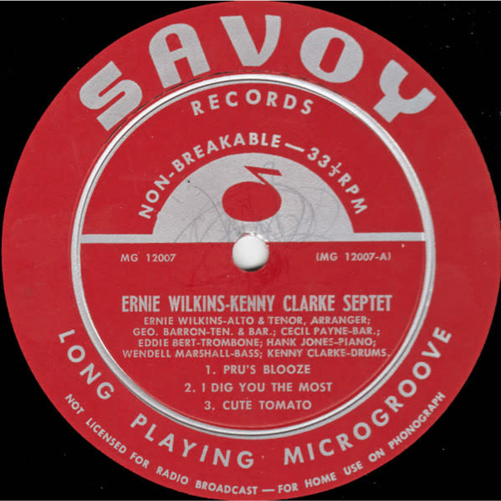 [Kollectible Vinyl] Clarke, Kenny & Wilkins, Ernie: Kenny Clarke & Ernie Wilkins [KOLLECTIBLES]