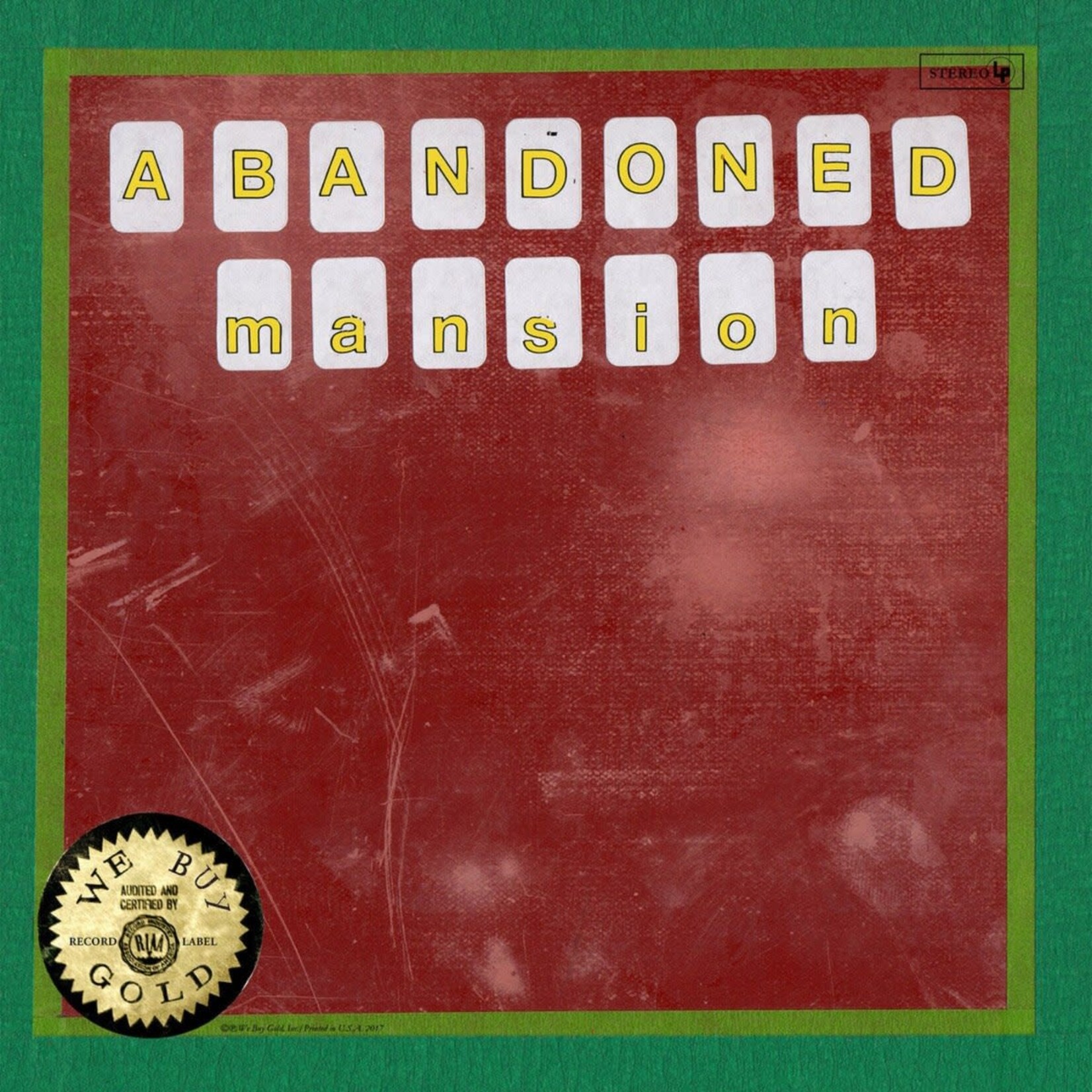 Dr. Dog: Abandoned Mansion [WE BUY GOLD RECORDS]