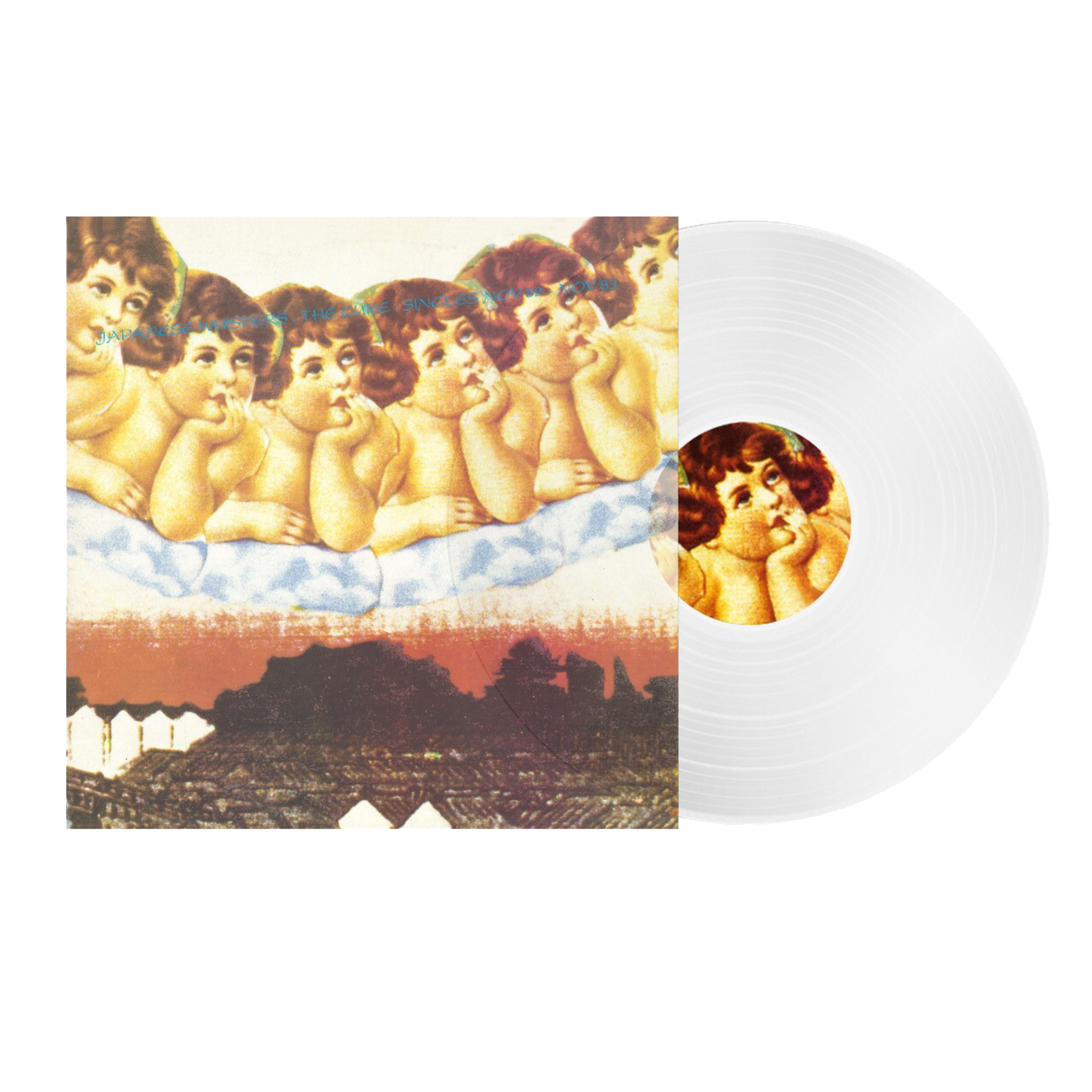[New Vinyl] Cure: Japanese Whispers - The Cure Singles (clear vinyl, remastered) [RHINO]
