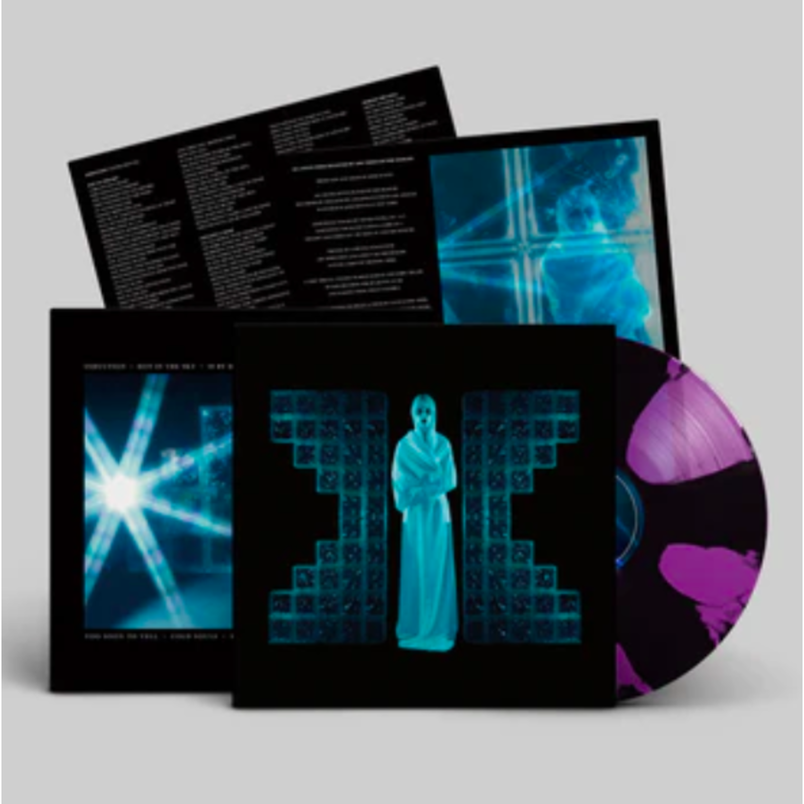 [New Vinyl] Drab Majesty: The Demonstration (clear, purple & black vinyl) [DAIS]