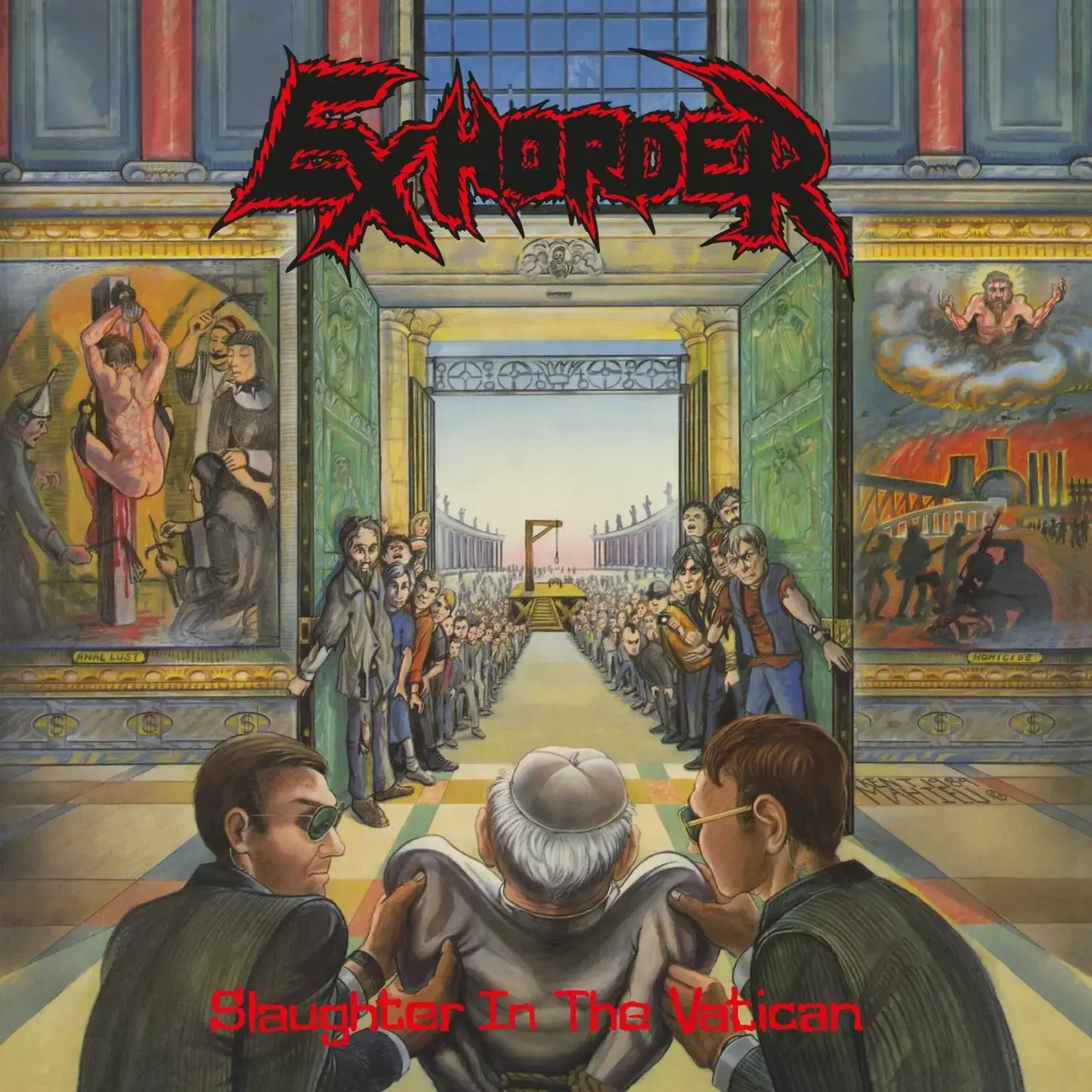 [New Vinyl] Exhorder: Slaughter In The Vatican (clear & black marbled vinyl) [MUSIC ON VINYL]