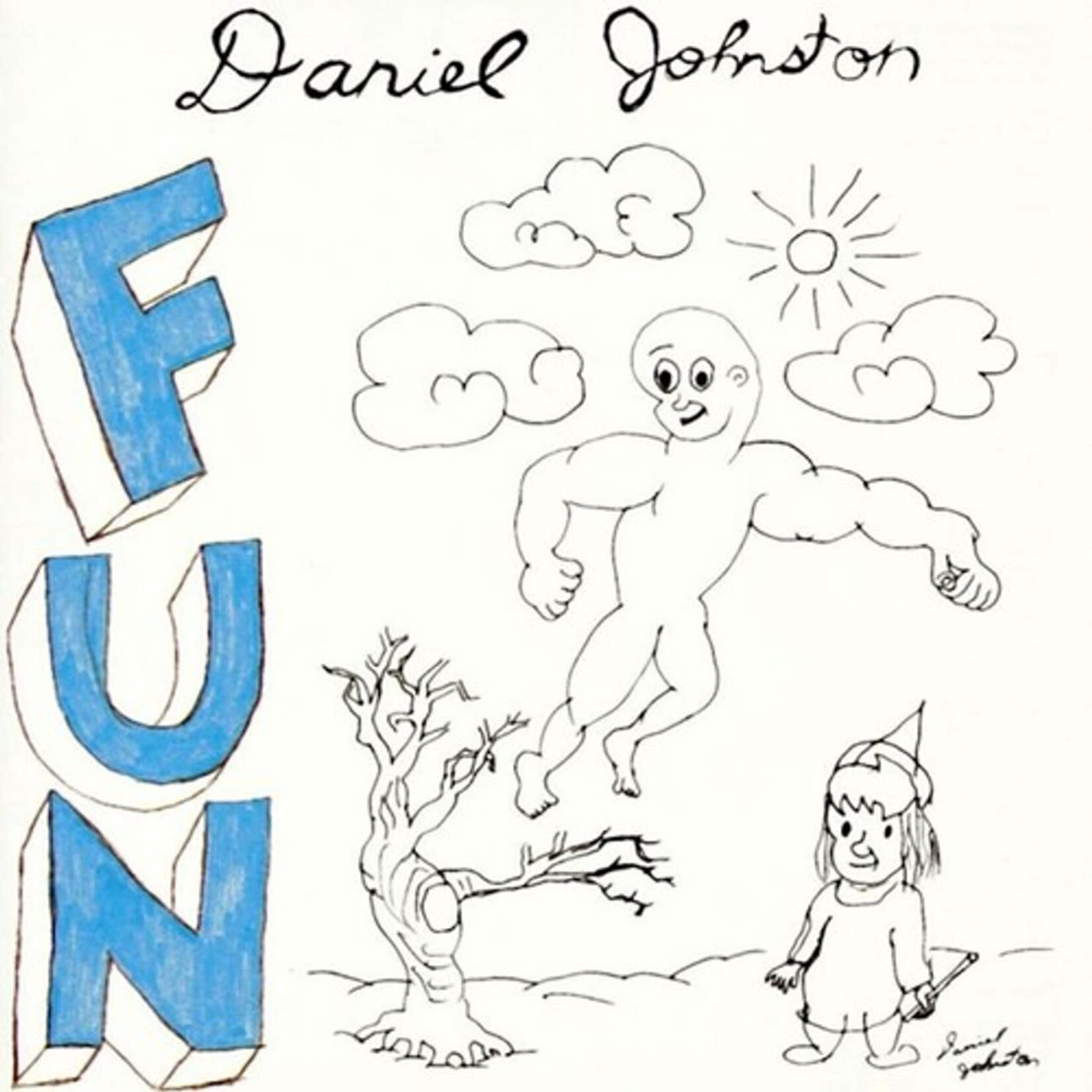 [New Vinyl] Johnston, Daniel: Fun (blue vinyl) [ORG MUSIC]