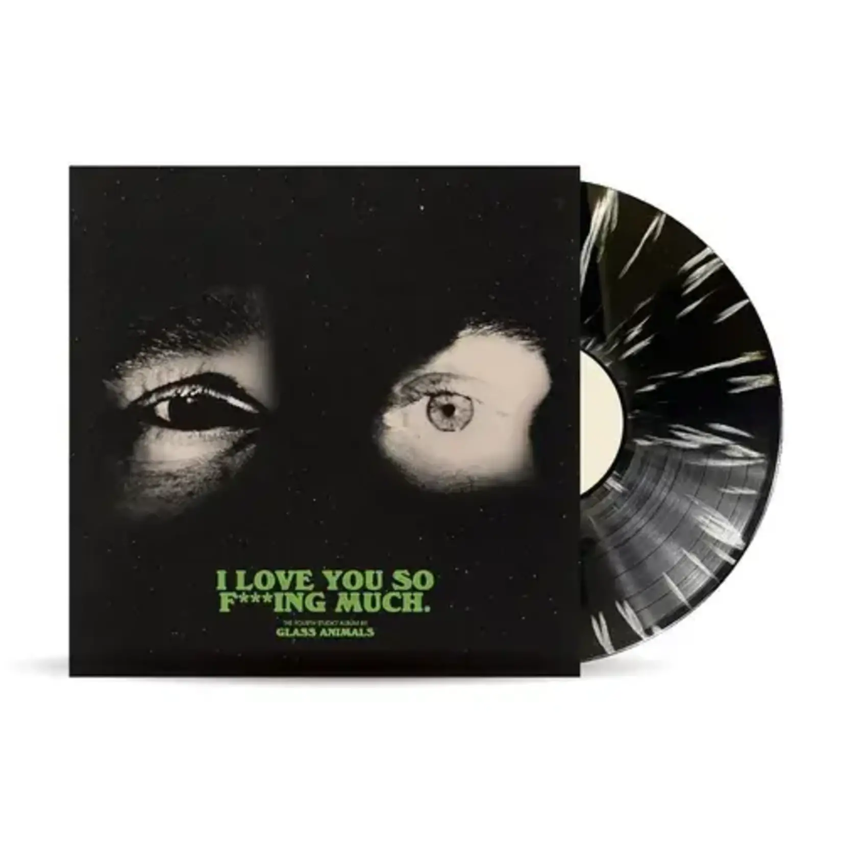 [New] Glass Animals: I Love You So F***ing Much (Indie Exclusive, black & white splatter vinyl) [REPUBLIC]