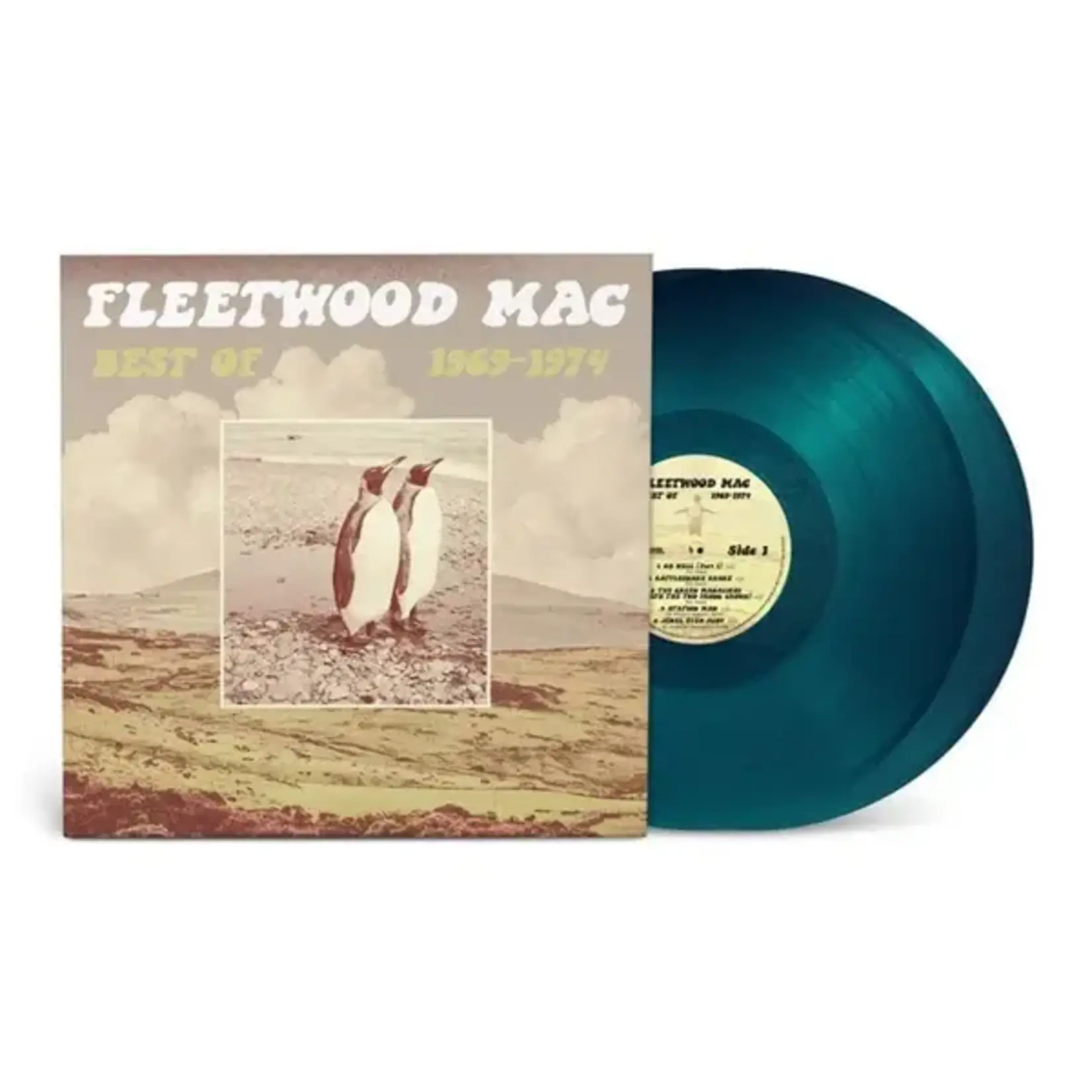 Fleetwood Mac: Best of 1969-1974 (2LP, Indie Exclusive, sea blue vinyl) [RHINO]