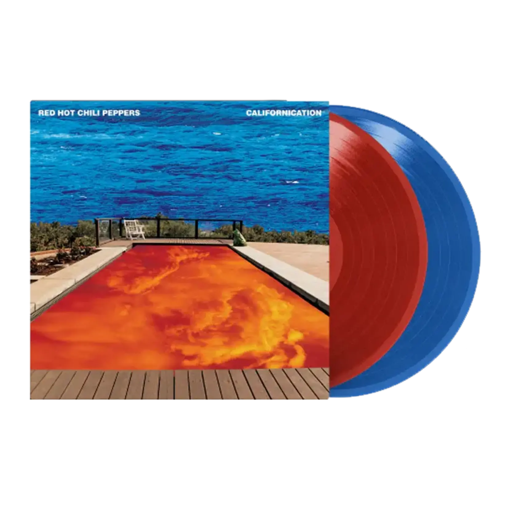 Red Hot Chili Peppers: Californication (2LP, 25th Anniversary, red & ocean blue vinyl) [WARNER]
