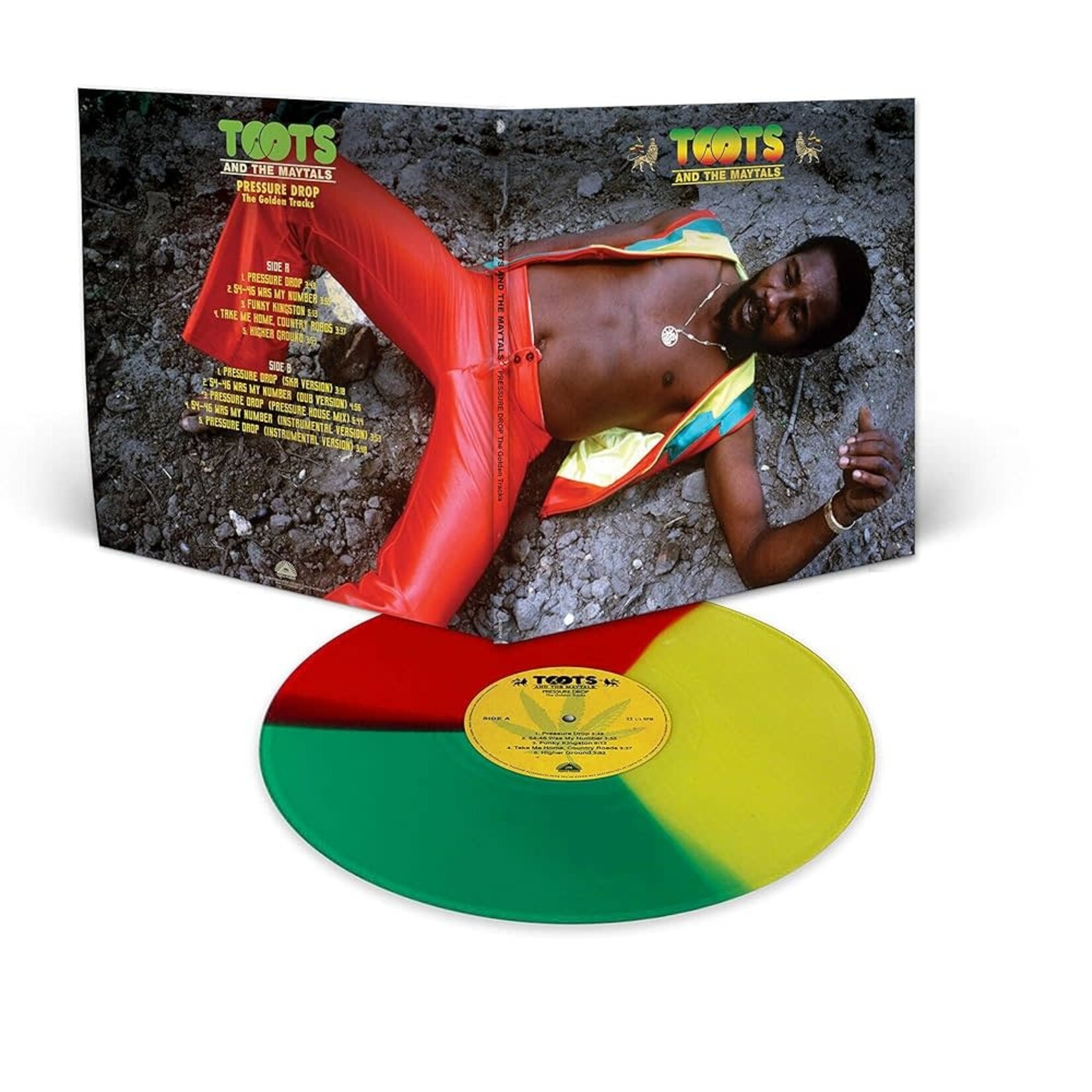 Toots & The Maytals: Pressure Drop - The Golden Tracks (tri-coloured vinyl) [PURPLE PYRAMID]