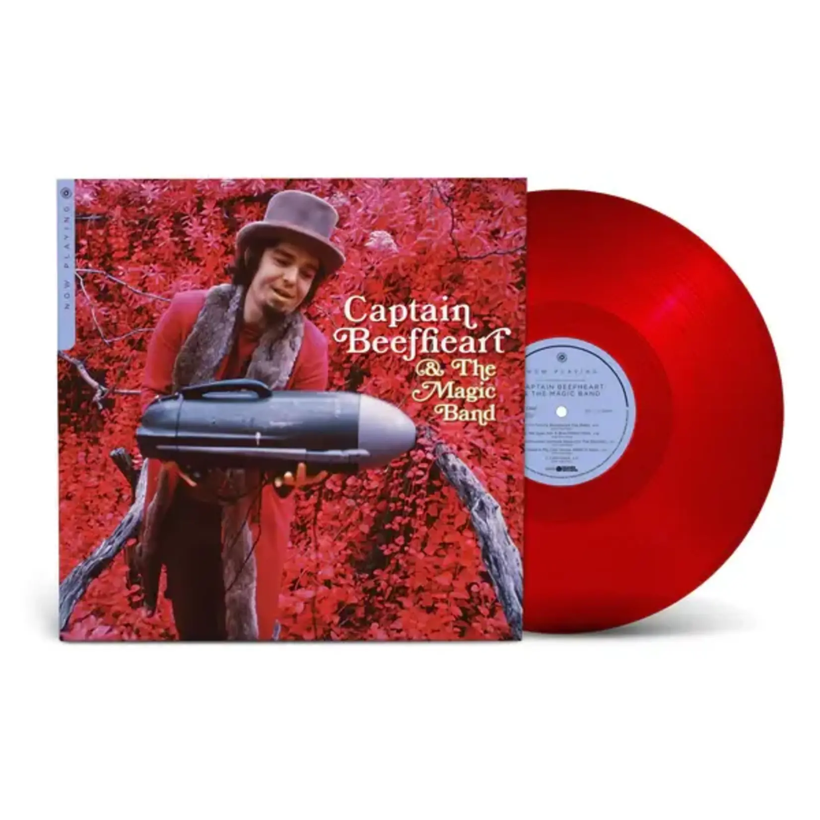 Captain Beefheart & The Magic Band – Now Playing, Red Transparent Vinyl LP Captain Beefheart & The Magic Band – Now Playing, Red Transparent Vinyl LP