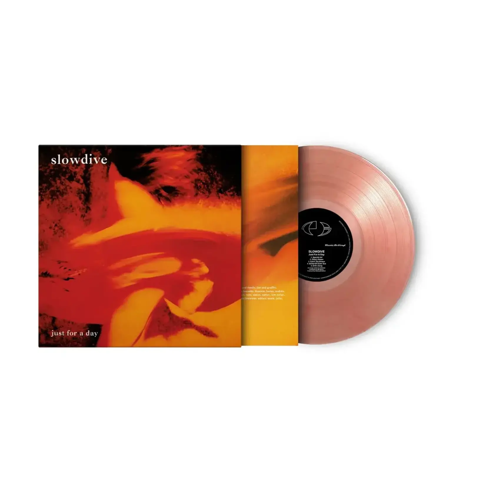 Slowdive: Just For A Day (translucent red marbled vinyl) [MUSIC ON VINYL]