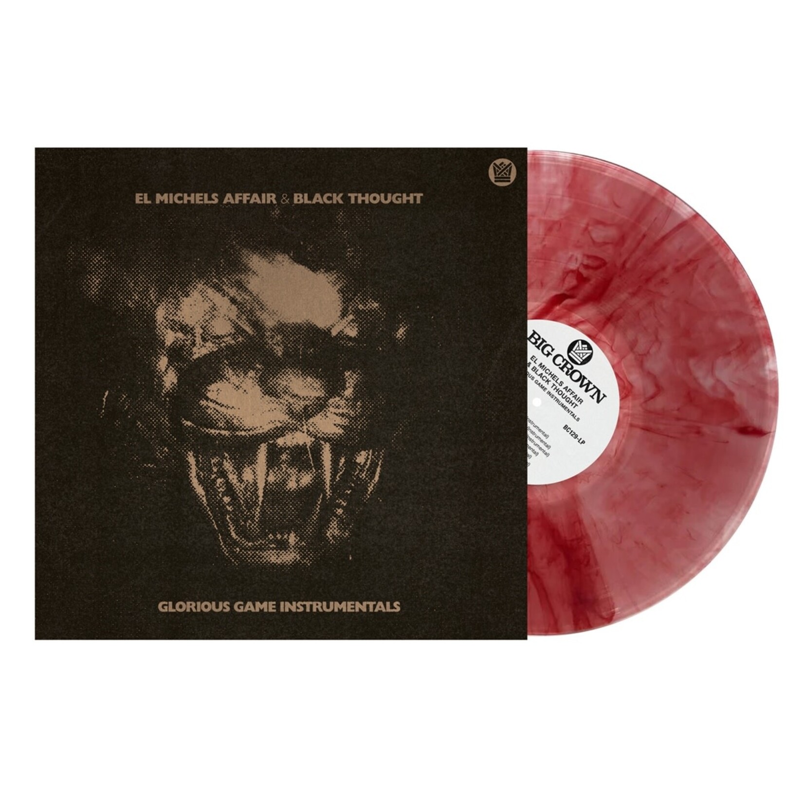 [New Vinyl] El Michels Affair & Black Thought: Glorious Game (Instrumentals, blood smoke coloured vinyl) [BIG CROWN]