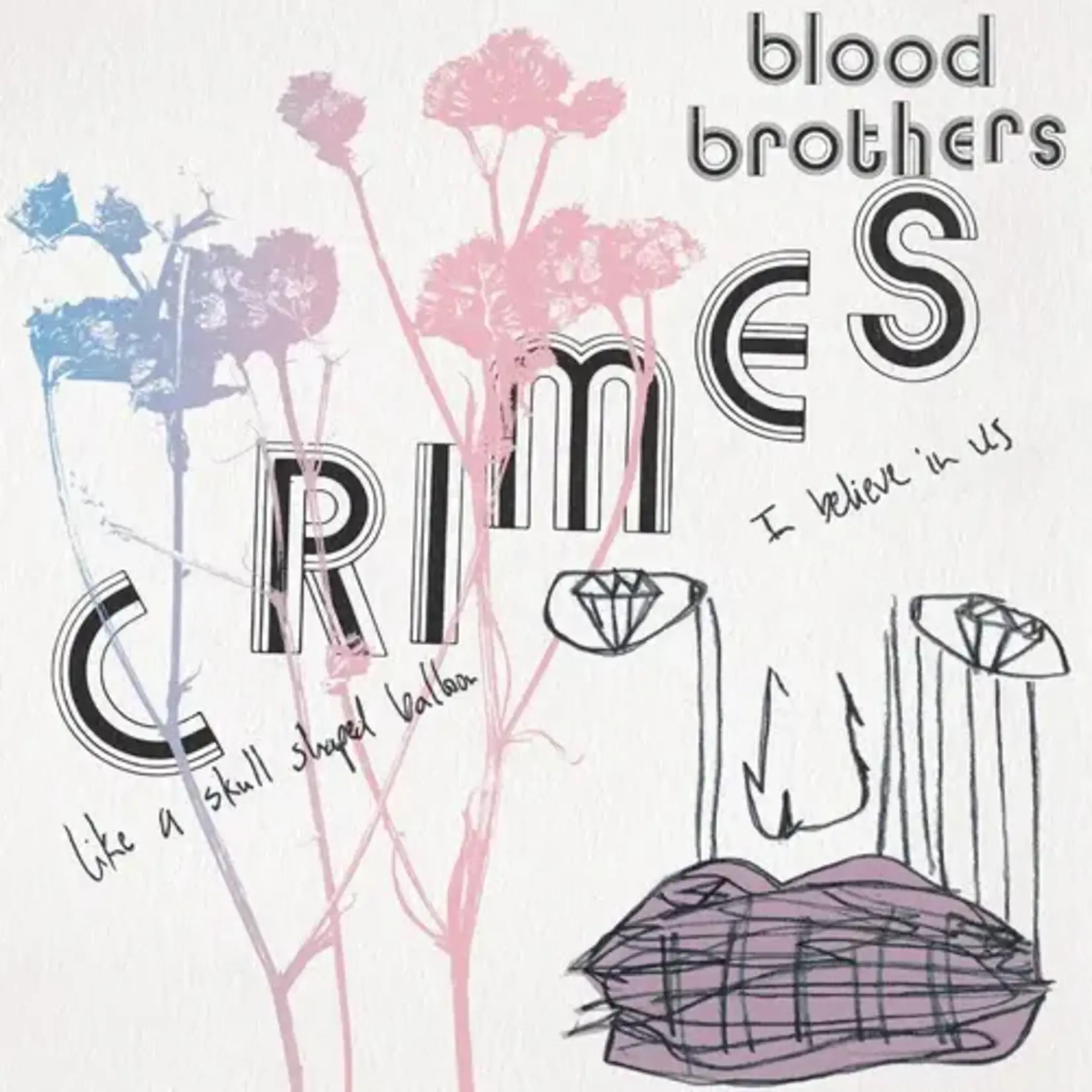 [New Vinyl] Blood Brothers: Crimes (2LP, 20th Anniversary edition, pink&blue vinyl) [EPITAPH]