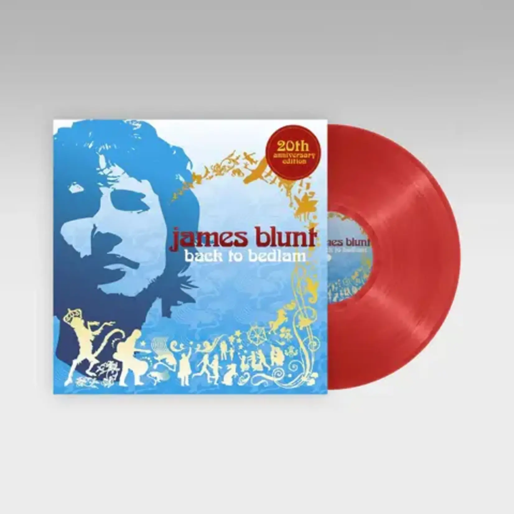 [New Vinyl] Blunt, James: Back To Bedlam (20th Anniversary, red vinyl)  [WARNER]
