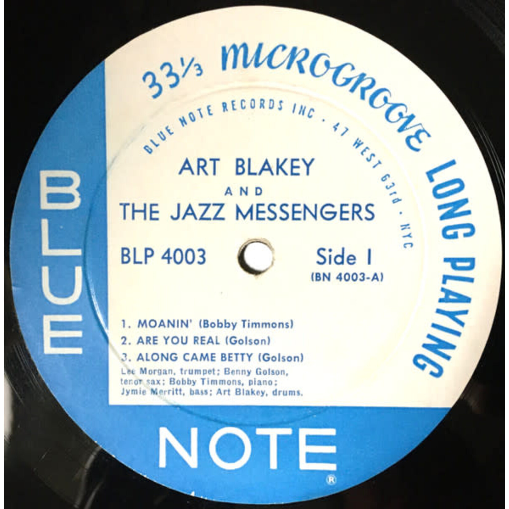 [Kollectible Vinyl] Blakey, Art: And The Jazz Messengers (1959, USA, G) [BLUE NOTE]