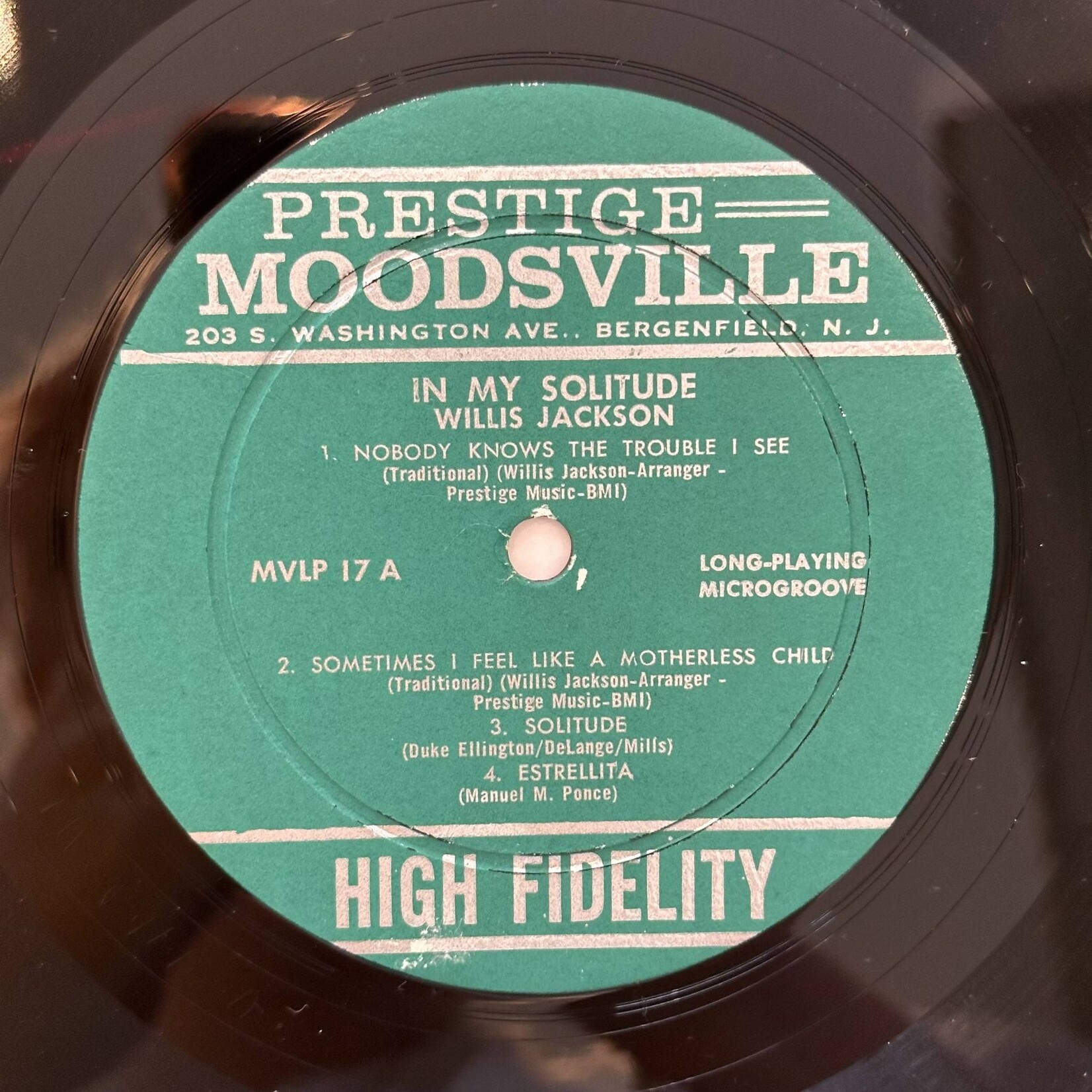 [Kollectibles] Jackson, Willis: In My Solitude (1961, USA, VG+) [PRESTIGE]