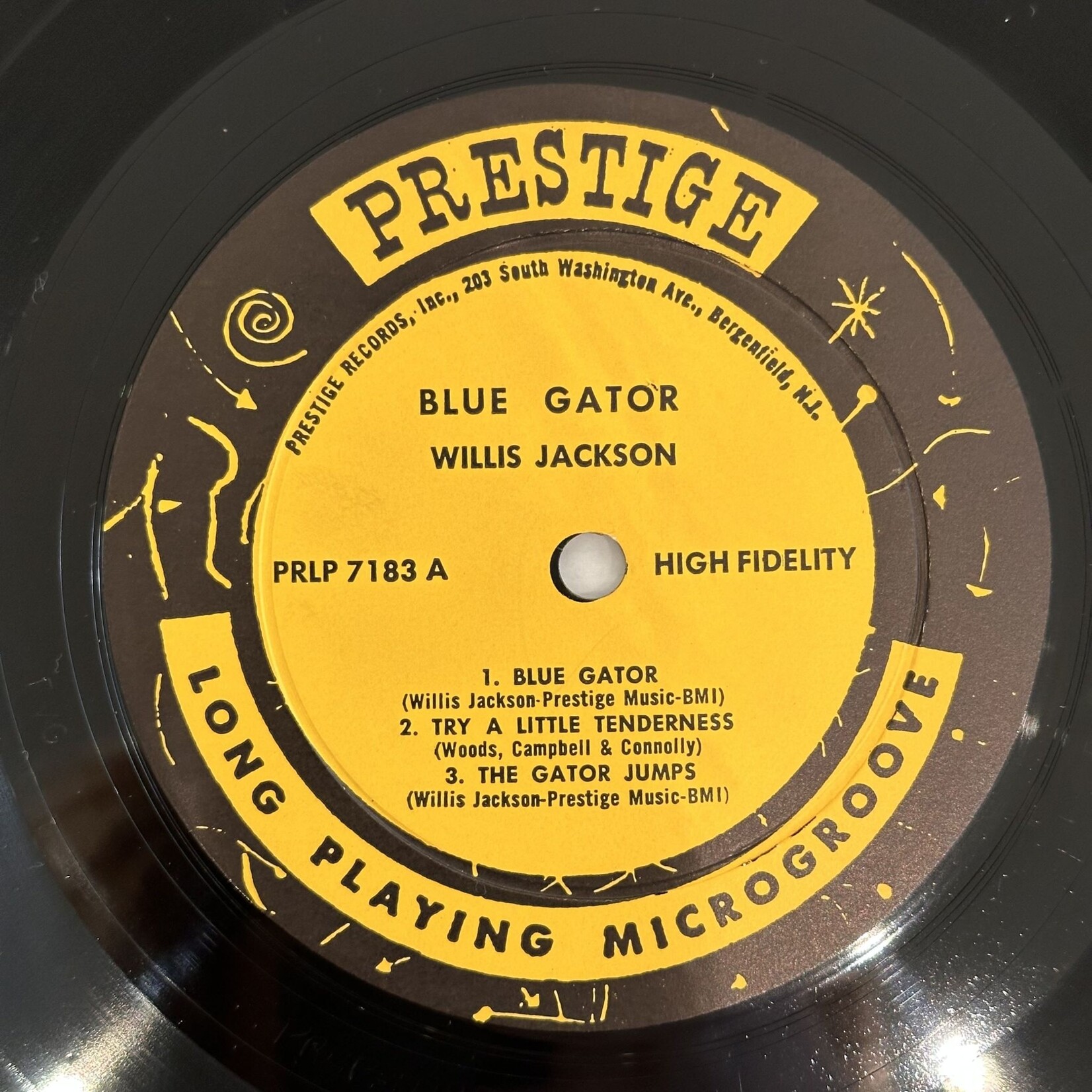 [Kollectibles] Jackson, Willis: Blue Gator (1960, USA, Ex)  [PRESTIGE]