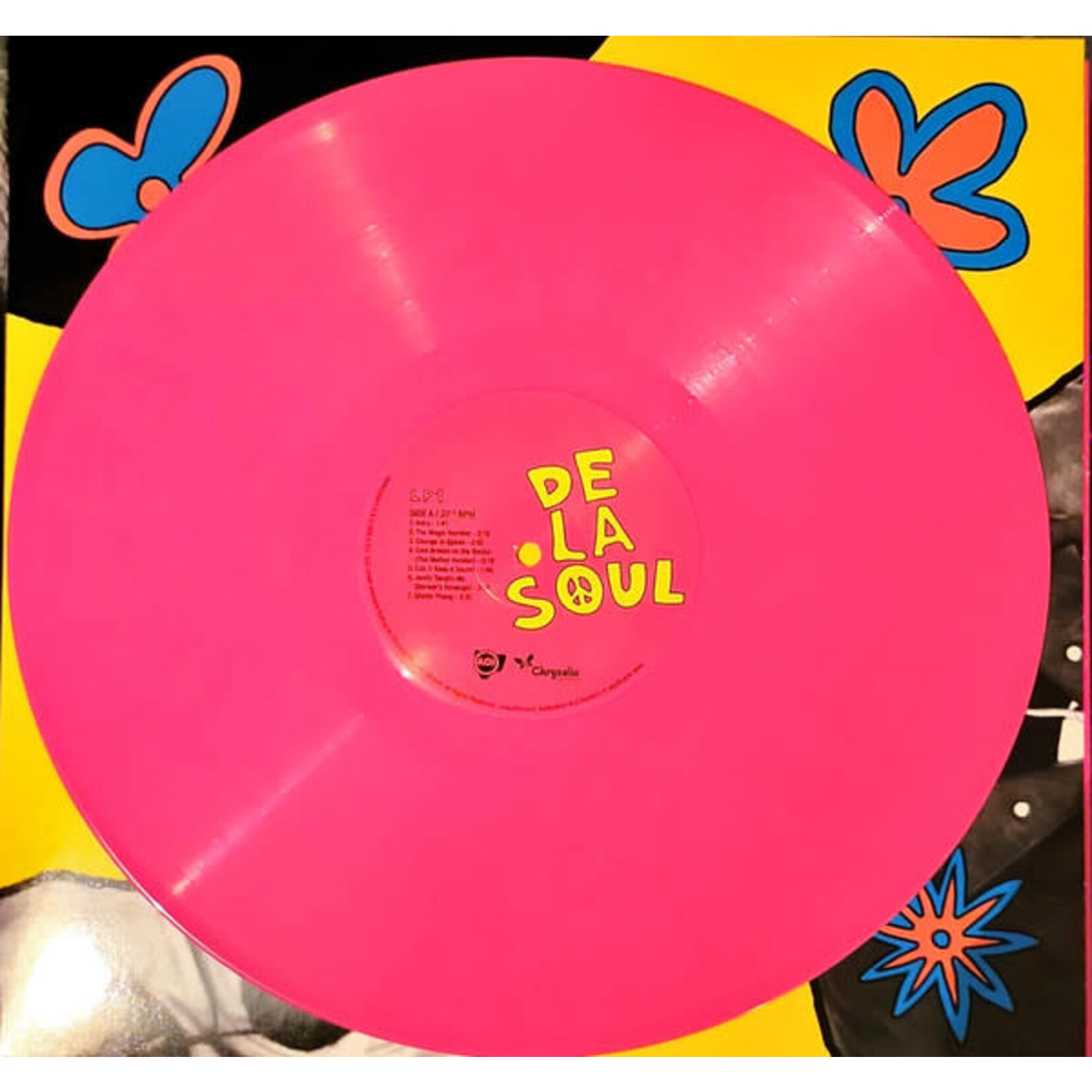 [New] De La Soul: 3 Feet High And Rising (2LP, magenta vinyl) [CHRYSALIS]