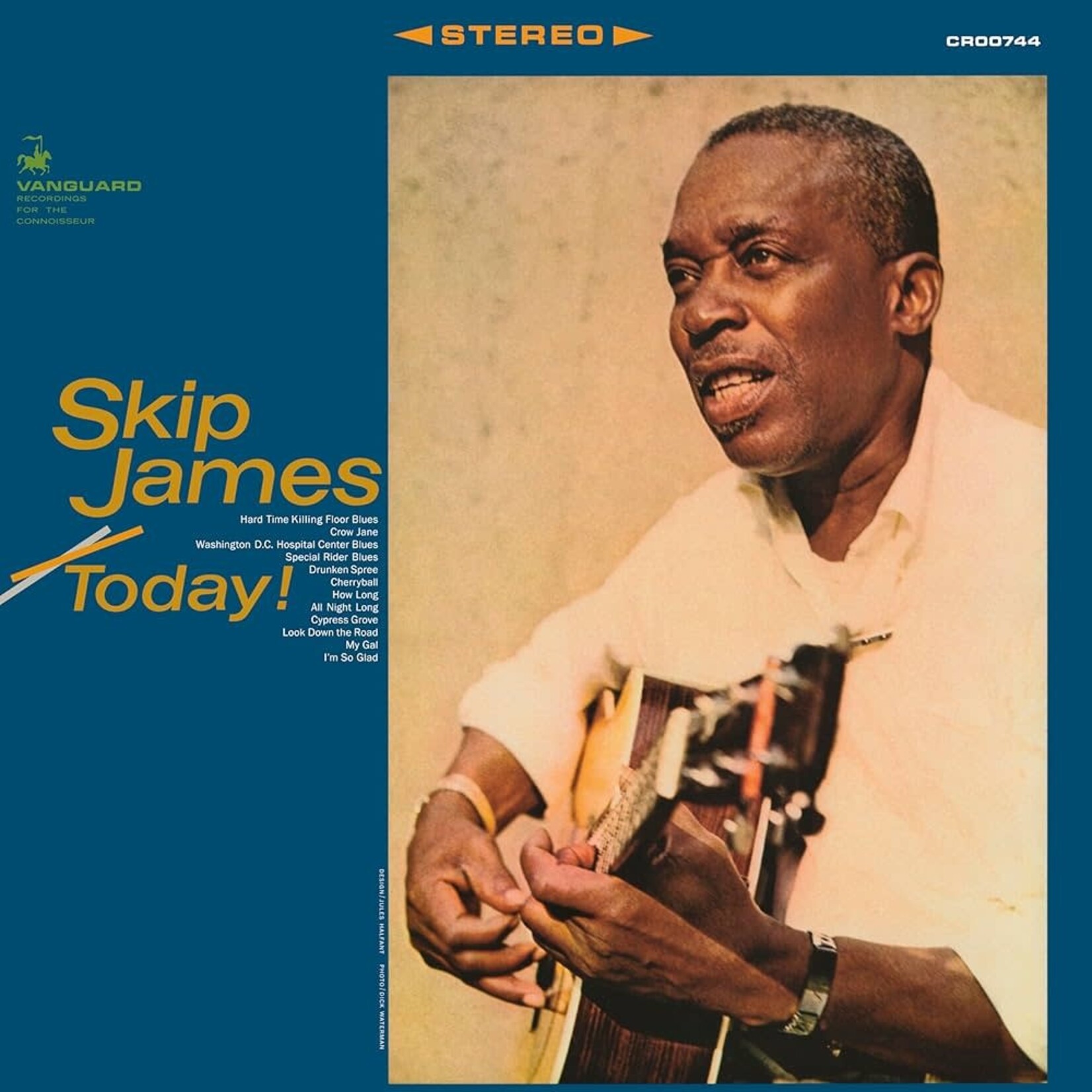 [New Vinyl] James, Skip: Today! (Bluesville Acoustic Sounds series) [CRAFT]