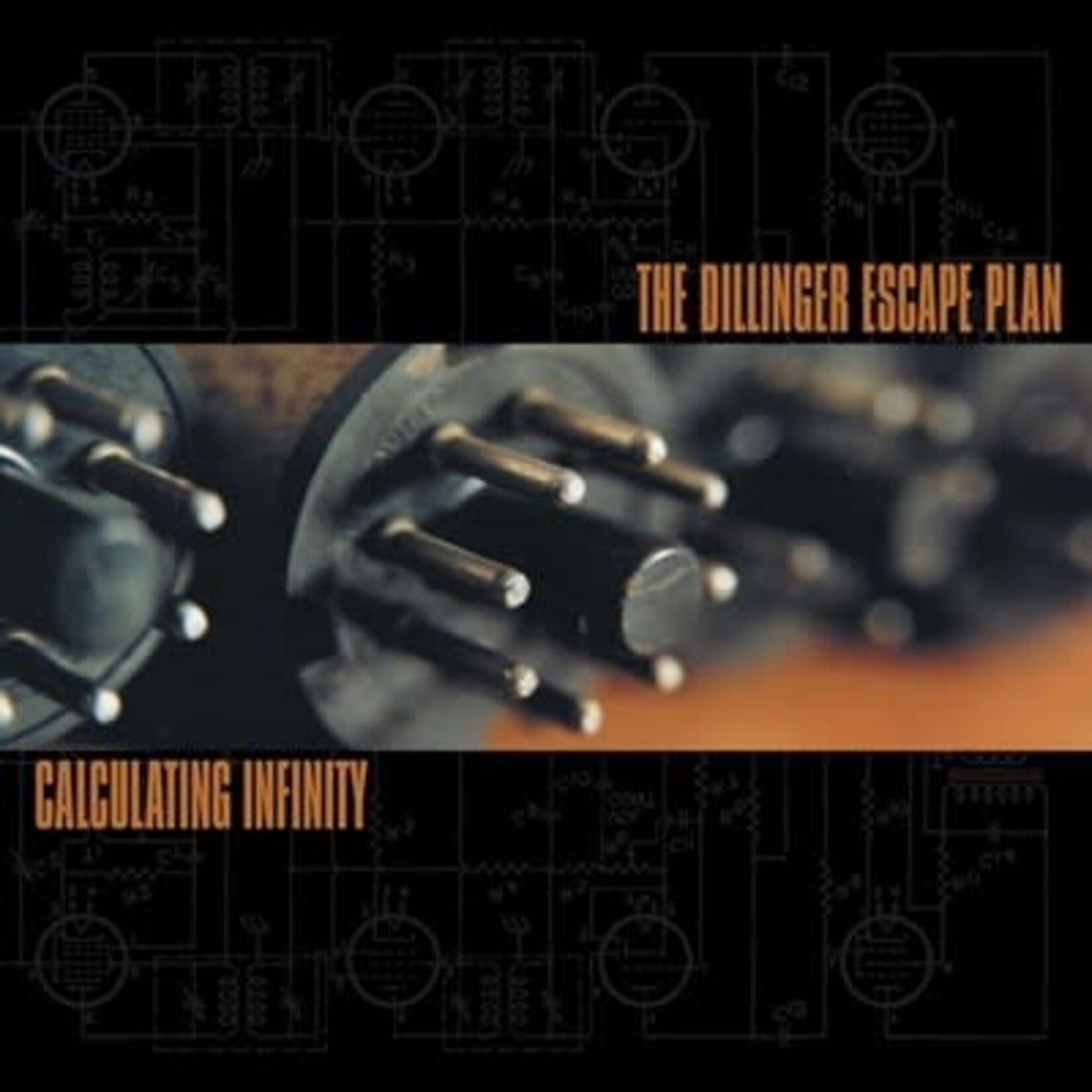 Dillinger Escape Plan: Calculating Infinity (orange, silver & black splatter vinyl repress) [RELAPSE]