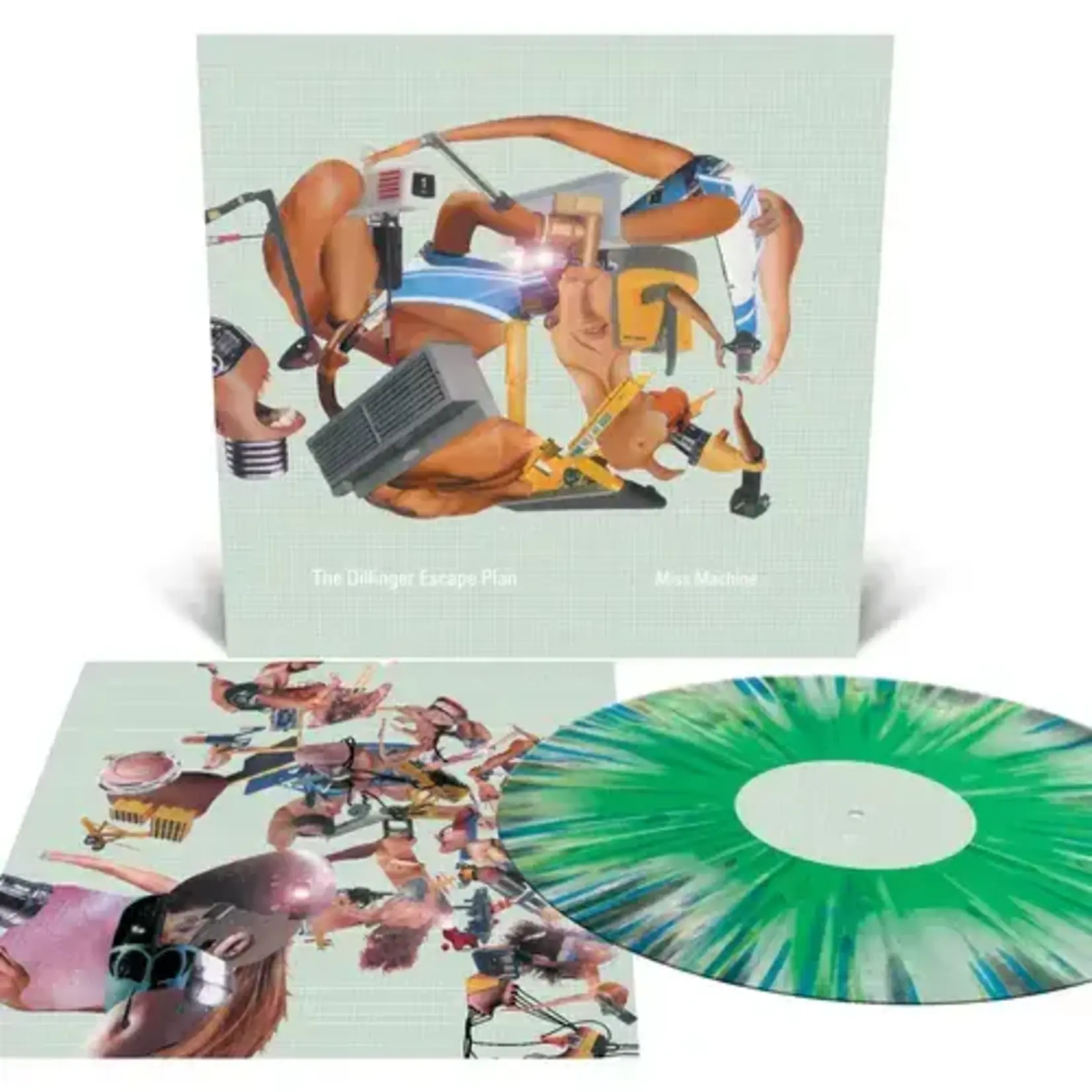 Dillinger Escape Plan: Miss Machine (blue-green, white, silver & blue splatter vinyl) [RELAPSE]