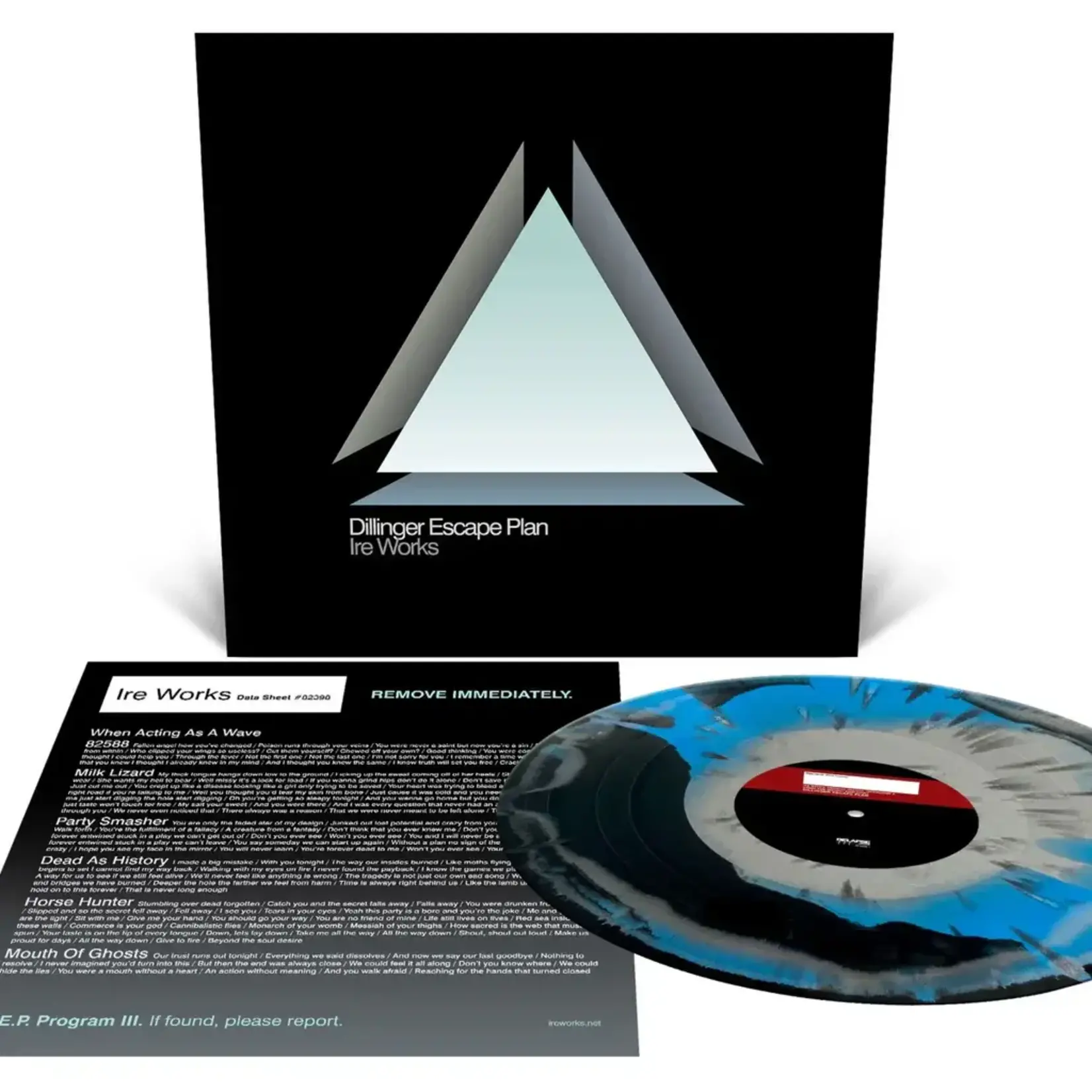 Dillinger Escape Plan: Ire Works (blue, white, magenta & black splatter vinyl) [RELAPSE]