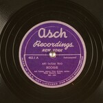 [Kollectibles] Tatum, Art Trio : Boogie/If I Had You (1944, USA, 12" Shellac 78rpm) [Asch Recordings]