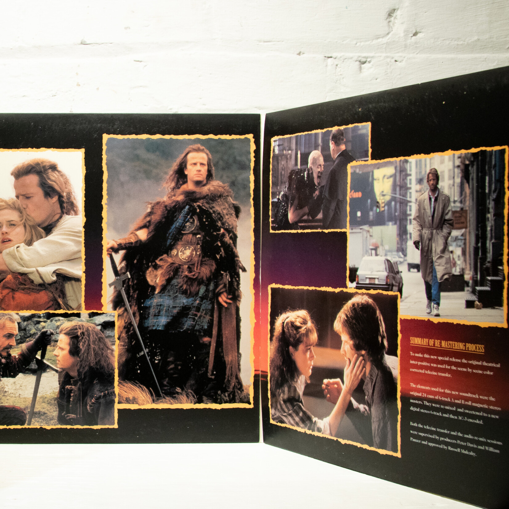 [Nick's Disk Pics] Highlander: Deluxe Wide-Screen Collector's Edition [Laserdisc]