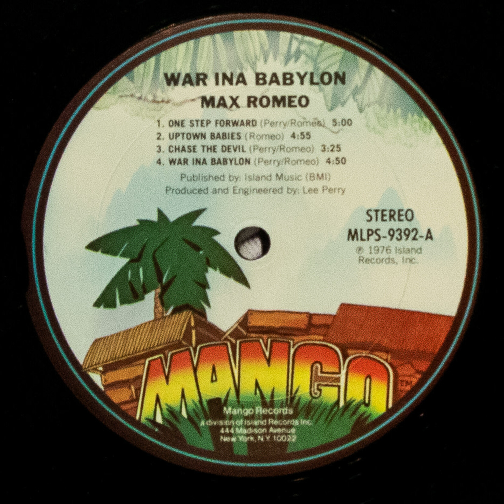 [Nick's Disk Pics] Max Romeo: War Ina Babylon [Mango]