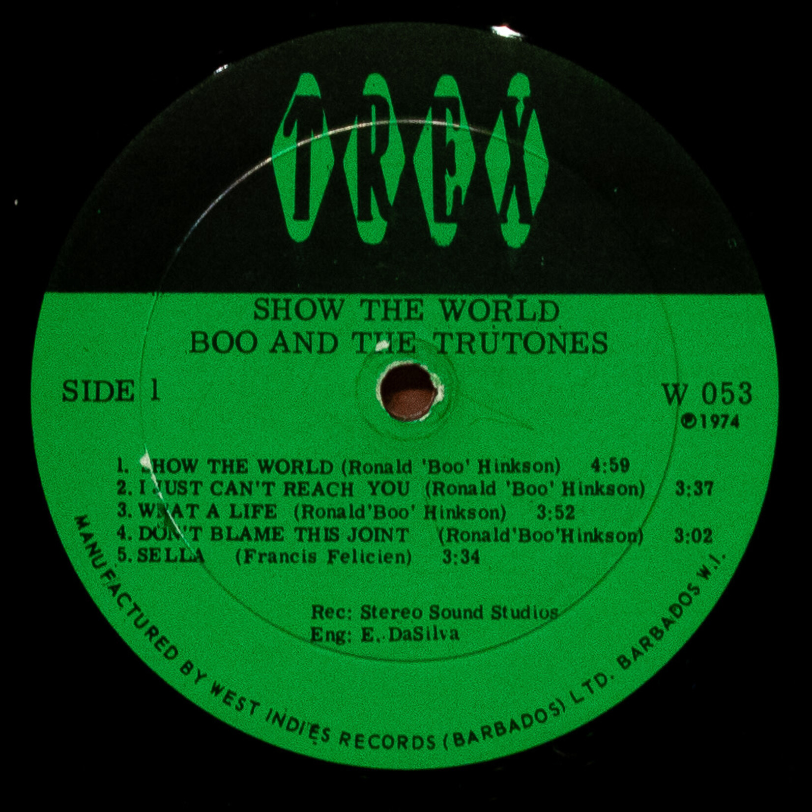 [Nick's Disk Pics] Boo and the Tru Tones: Show the World [TREX]